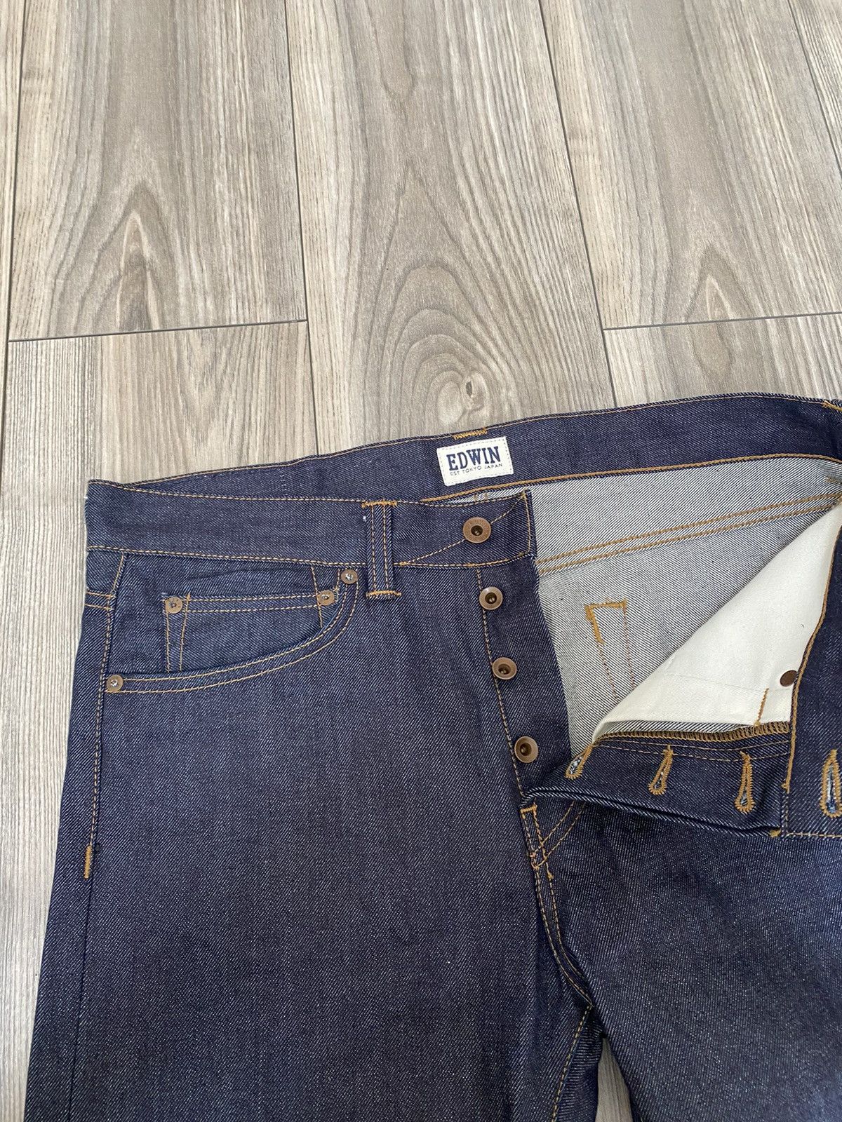 Edwin Edwin Blue Denim Jeans Pants Men's Size 32 Size US 32 / EU 48 - 6 Thumbnail