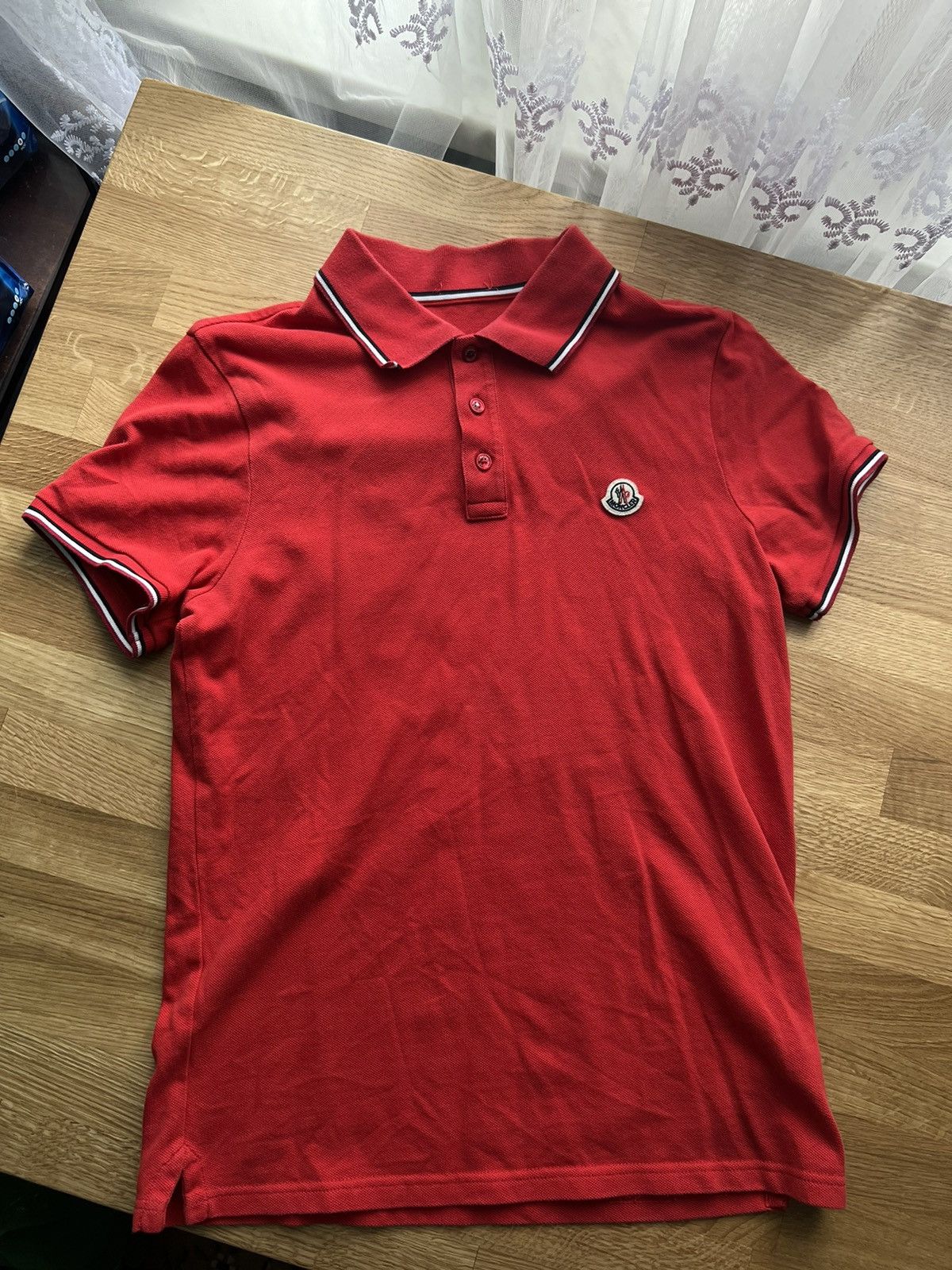 Moncler Moncler Polo Logo T Shirt Size US S / EU 44-46 / 1 - 4 Thumbnail