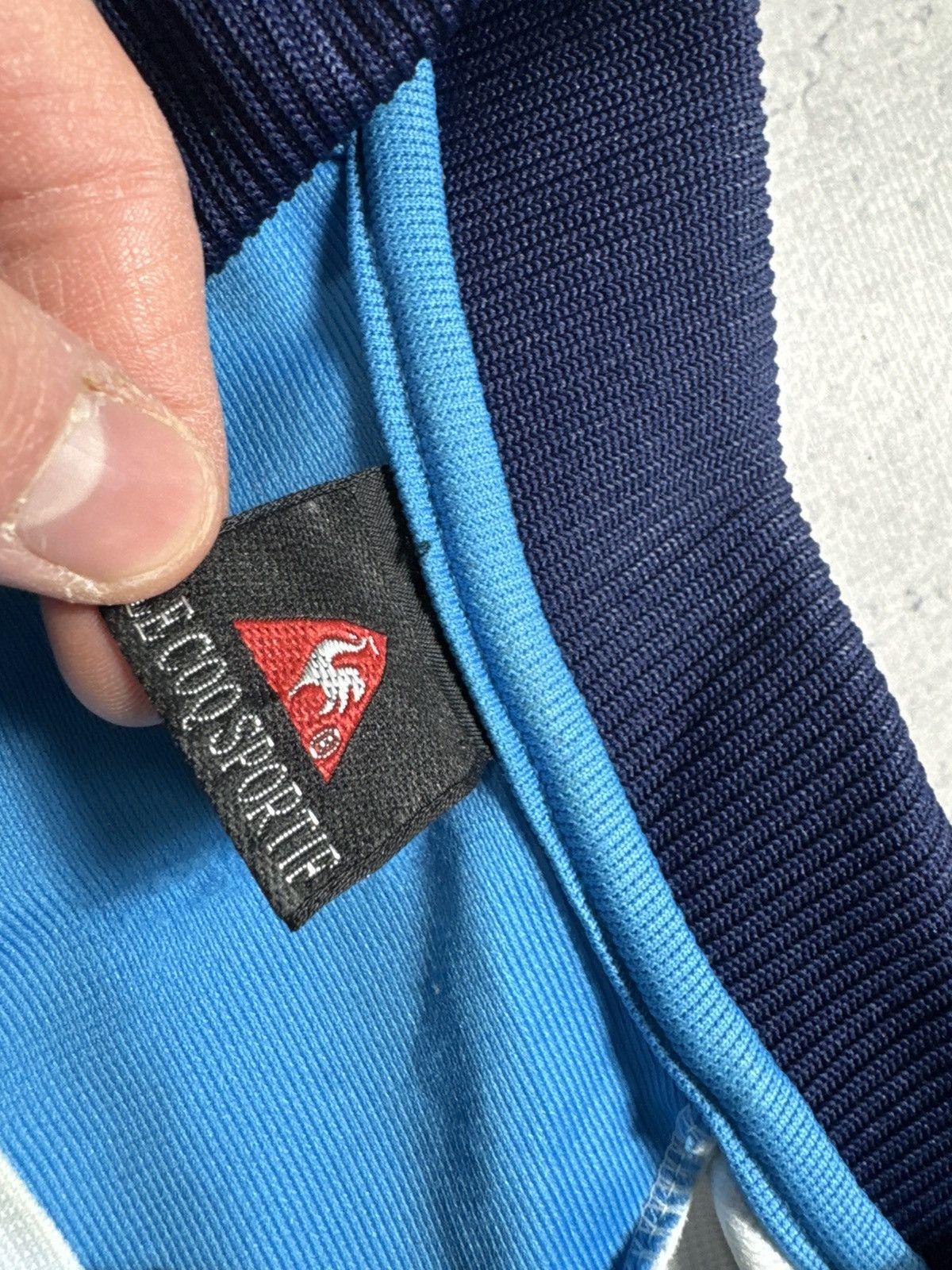 Le Coq Sportif Le Coq Sportif 1999/2001 Vintage Soccer Jersey Size US L / EU 52-54 / 3 - 6 Thumbnail