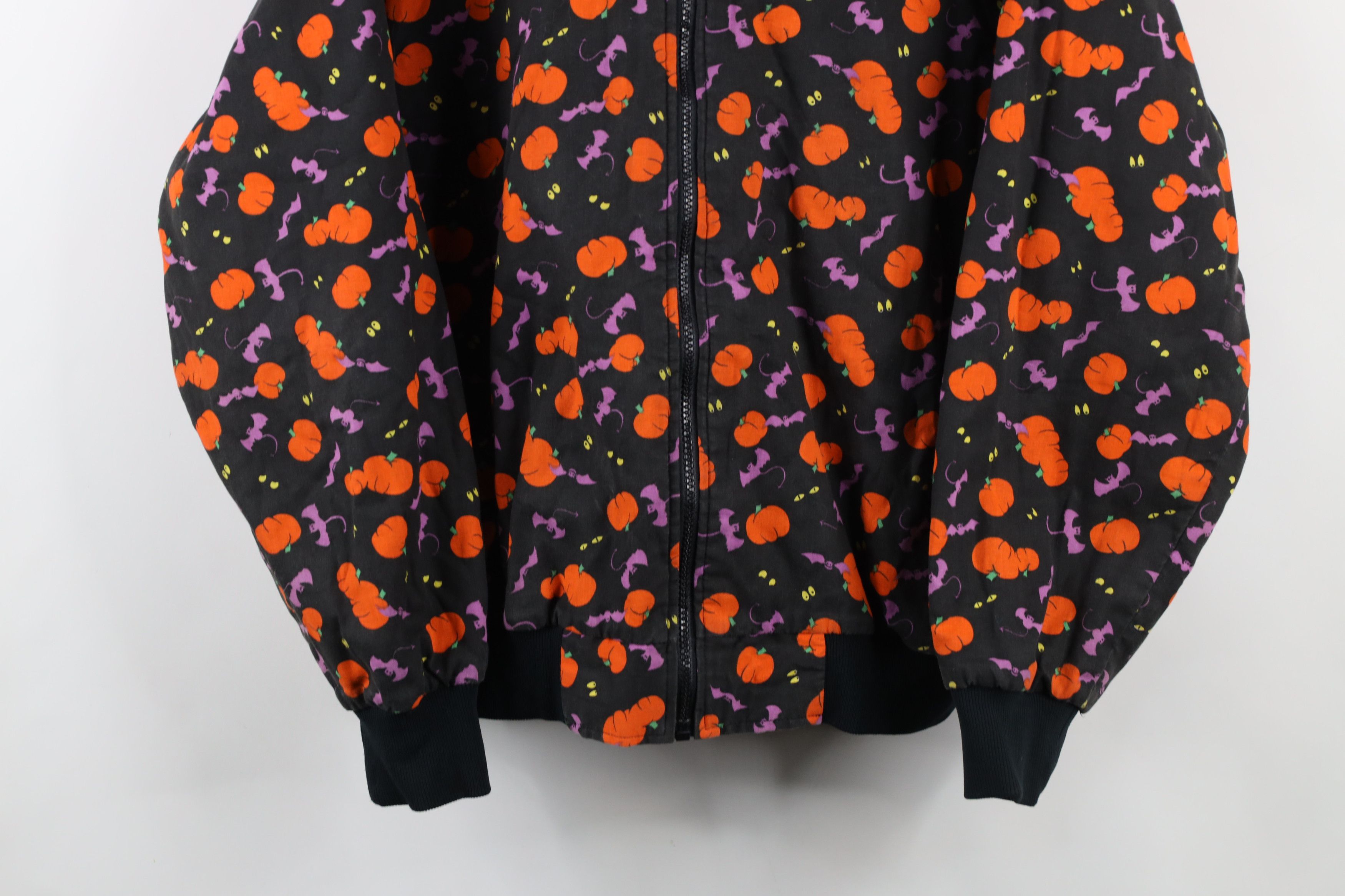 Vintage Vintage 90s Streetwear Reversible Autumn Bomber Jacket Size 3XL / US 20-22 - 10 Thumbnail