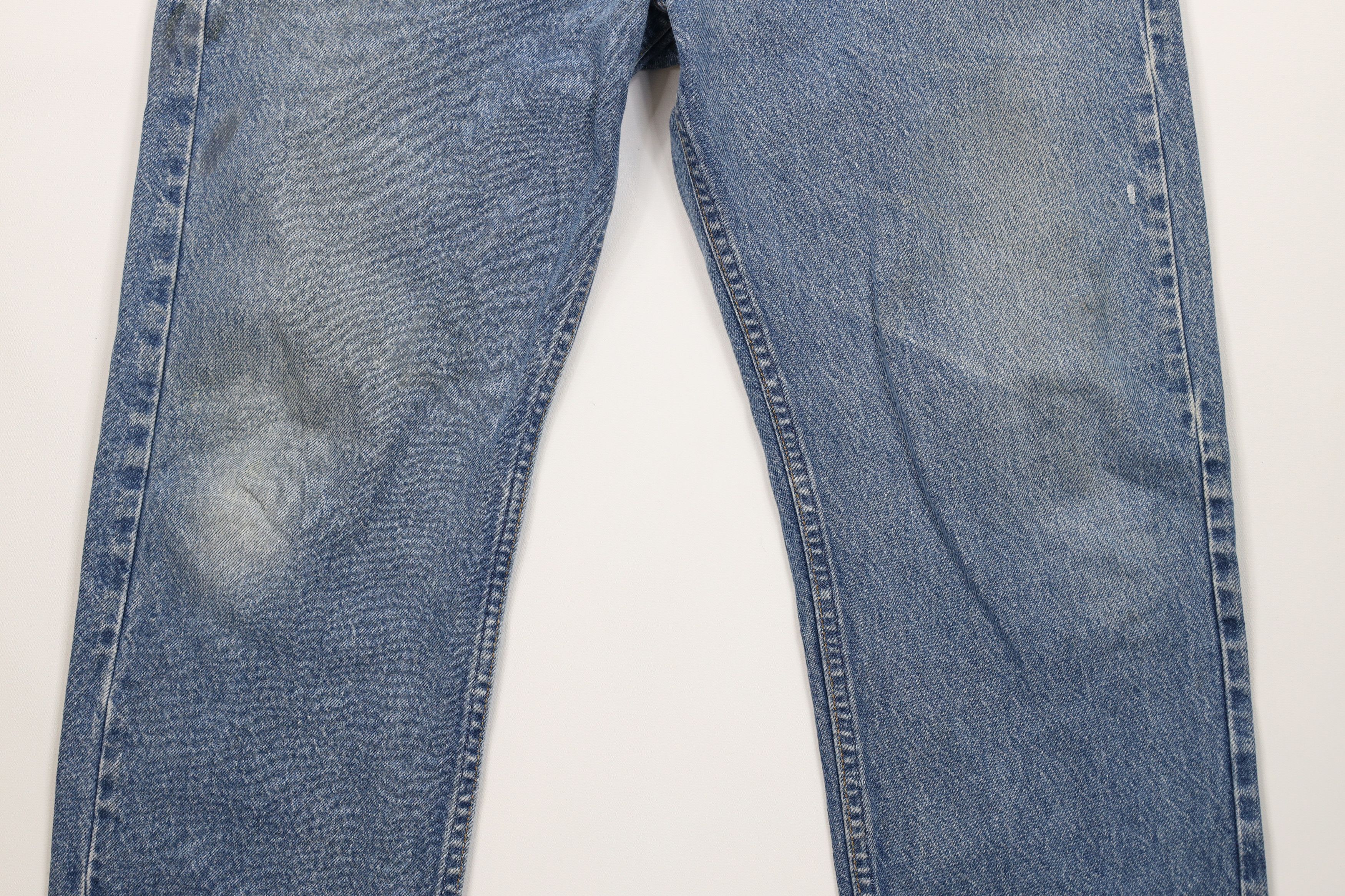 Levi's Vintage 90s Levis 505 Orange Tab Regular Fit Denim Jeans Size US 34 / EU 50 - 3 Thumbnail