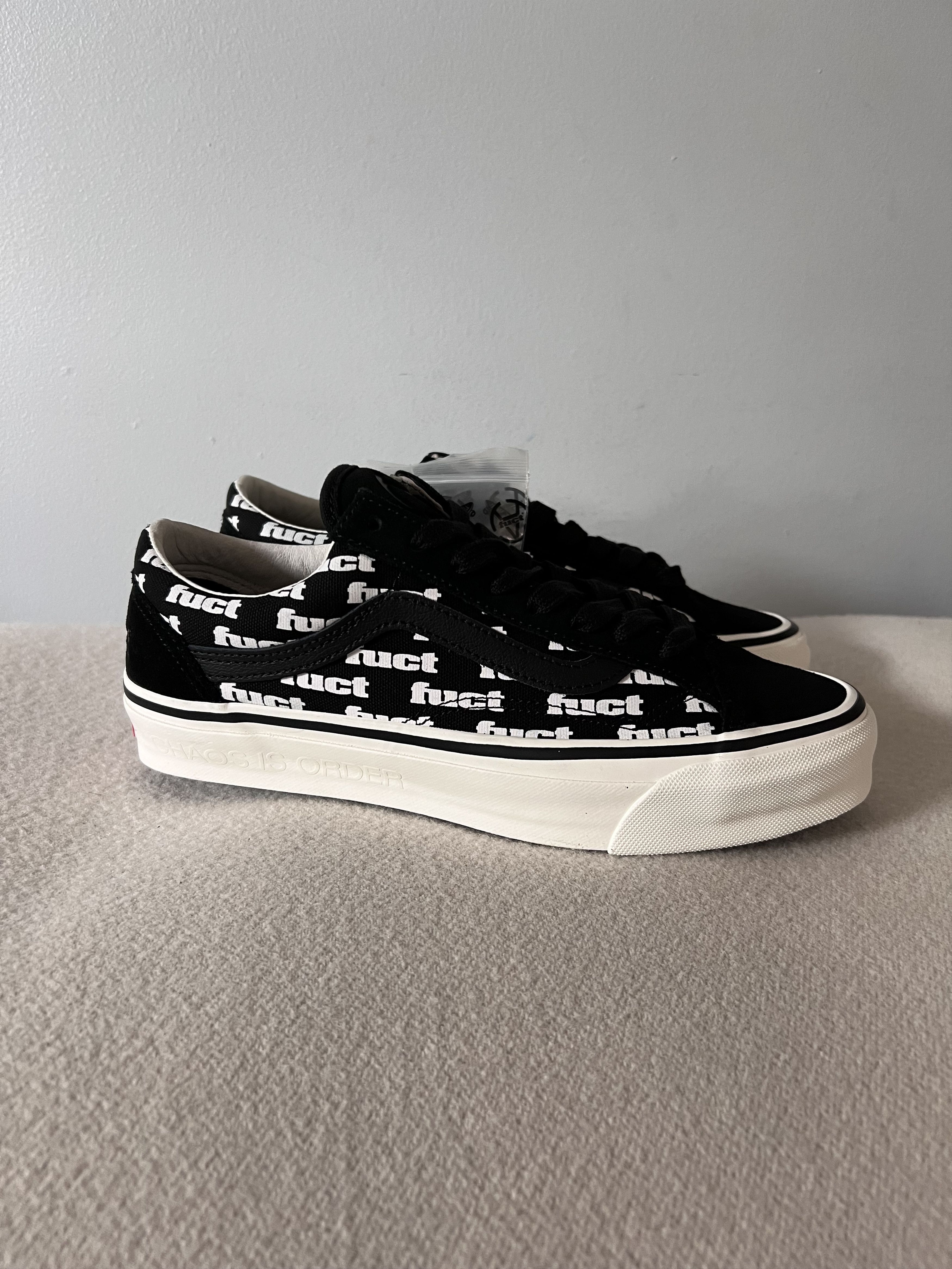 FUCT × Slam Jam × Vans Fuct Vans Lx Old Skool Reissue 36 in Black Size US 8 / EU 41 - 1 Thumbnail