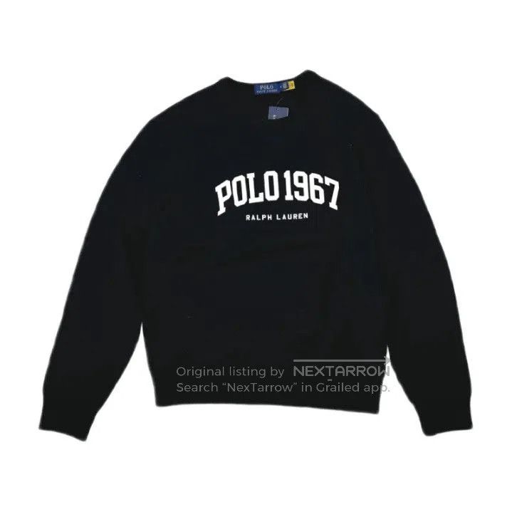 Polo Ralph Lauren Polo Ralph Lauren 1967 Letter Print Sweatshirt. Size US M / EU 48-50 / 2 - 1 Thumbnail