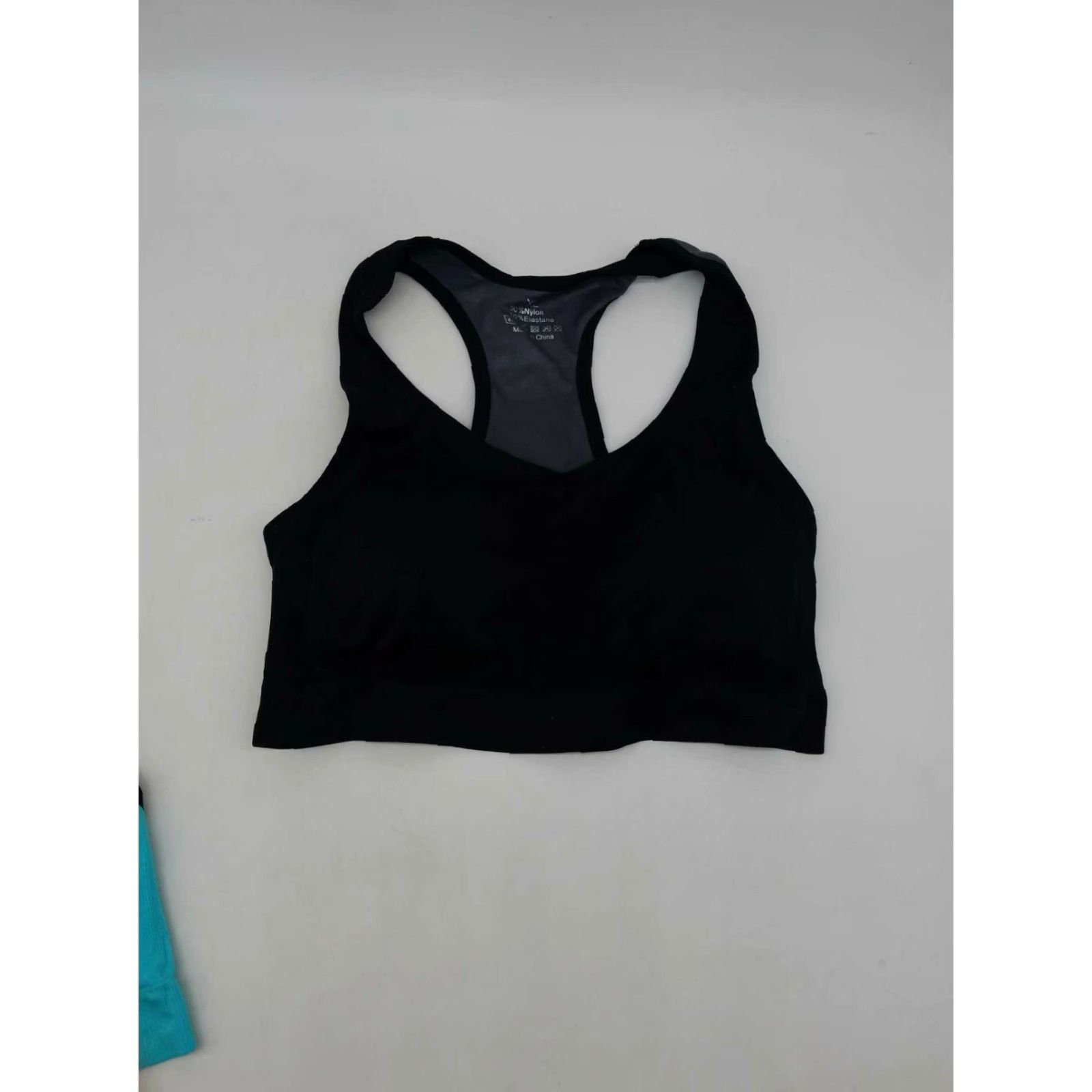 Vintage Set Of 2 Womens Black & Blue Sleeveless Pullover Active Wear Sports Bra XL Women's Black/Blue Sports Bra Set Of 2 XL Women Activewear Pullover Bra Size XL / US 12-14 / IT 48-50 - 3 Thumbnail