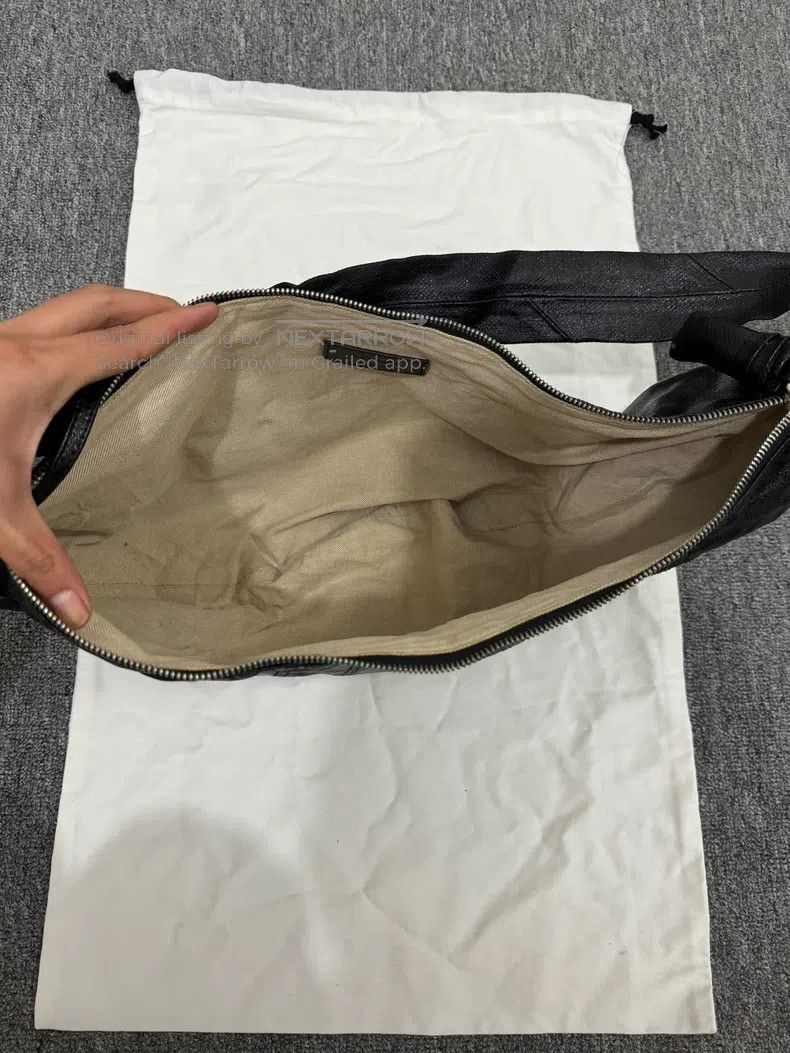 Lemaire LEMAIRE Black coated bag i Size ONE SIZE - 9 Thumbnail
