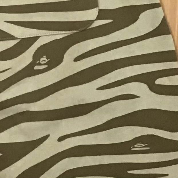 BAPE Zebra camo sweat shorts a bathing ape NIGO ★size M