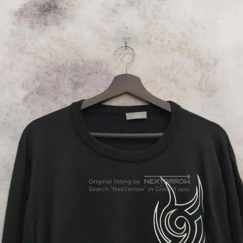 Dior Dior Black Wool Pullover Sweater for Men . Size US L / EU 52-54 / 3 - 3 Thumbnail