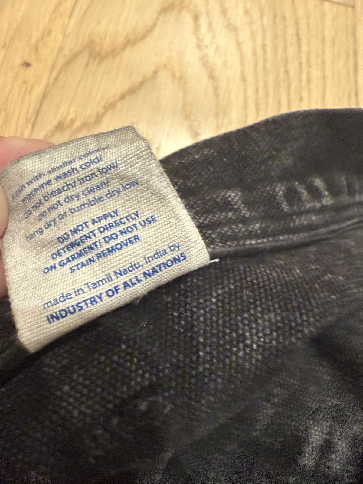 Industry of All Nations Industry of All Nations Heavy Canvas Pant (iron vinegar) Size US 30 / EU 46 - 5 Thumbnail
