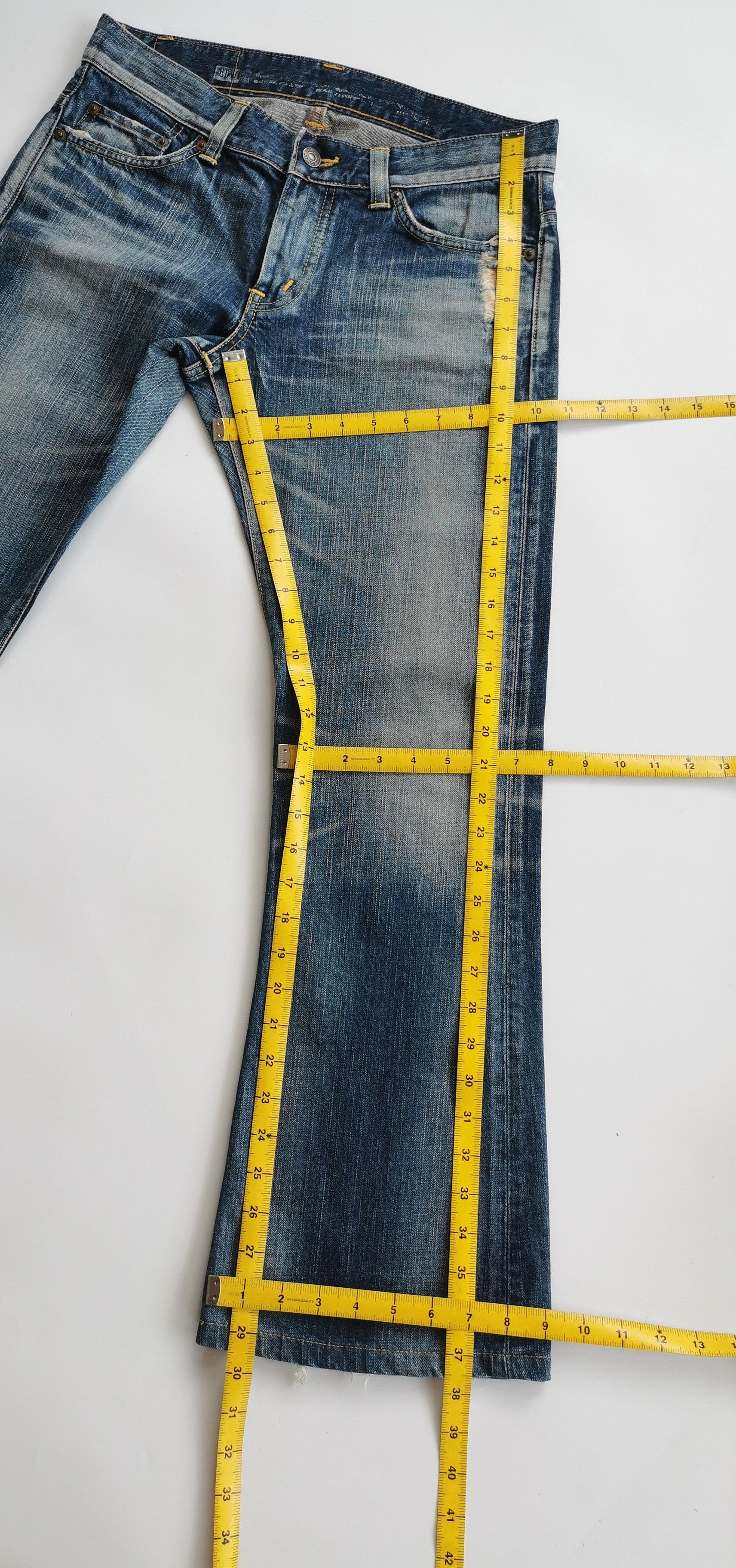 Tornado Mart edwin flared bootcuts western style tornado mart Size 30" / US 8 / IT 44 - 7 Thumbnail