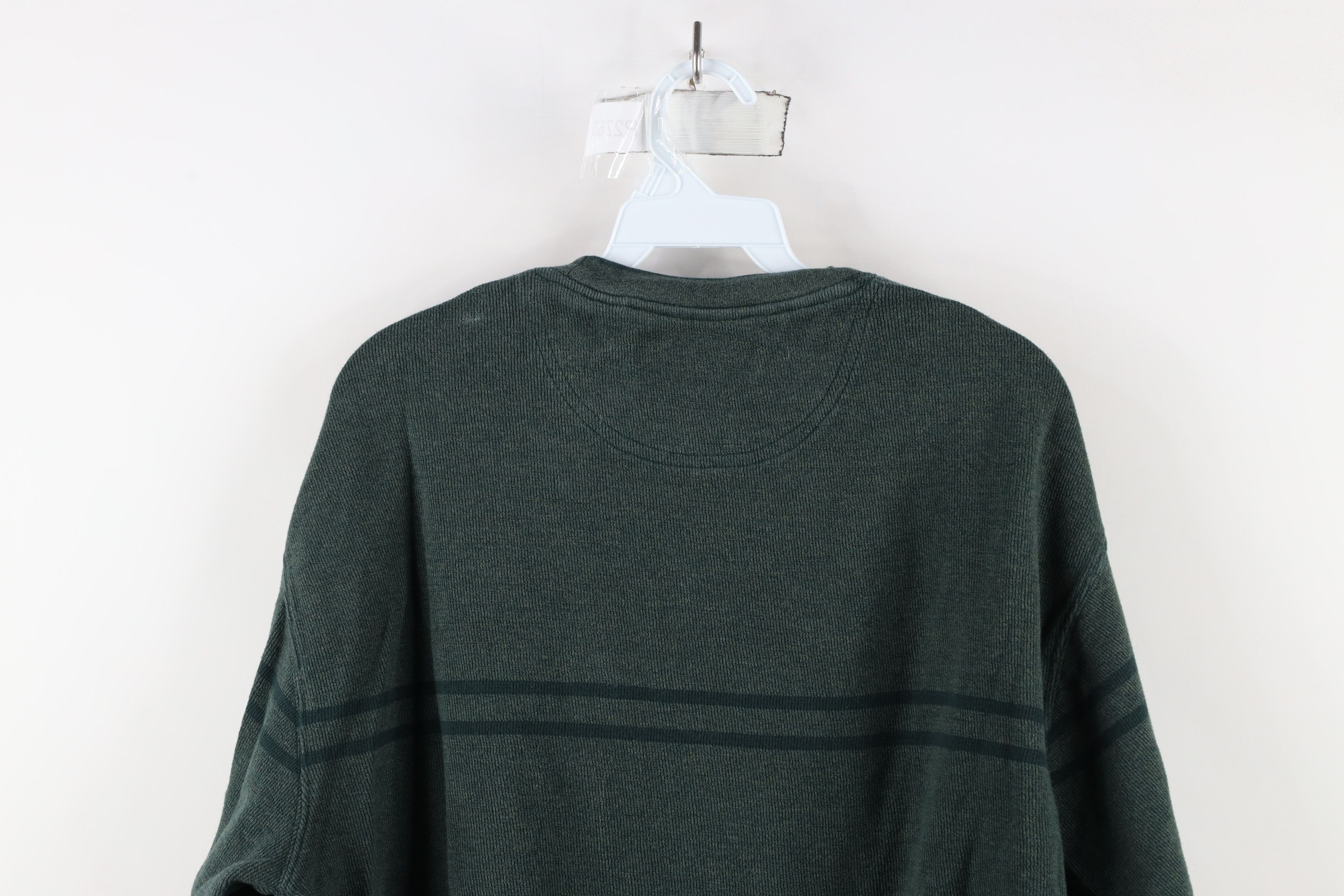 Vintage Vintage 90s Streetwear Ribbed Knit Long Sleeve T-Shirt Size US L / EU 52-54 / 3 - 9 Thumbnail
