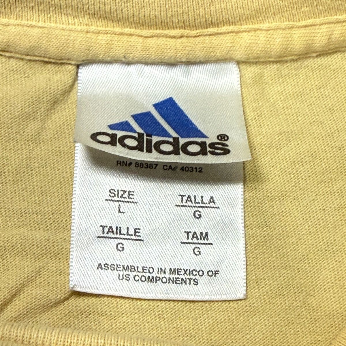 Adidas Vintage Adidas Basketball Tee Size US L / EU 52-54 / 3 - 3 Thumbnail