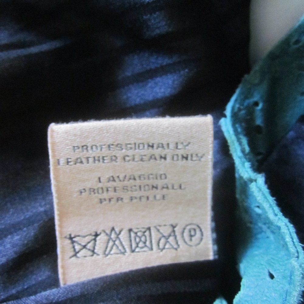 Other Alpine Stars By Denise Focil Green Leather Jacket Size S Size S / US 4 / IT 40 - 12 Thumbnail