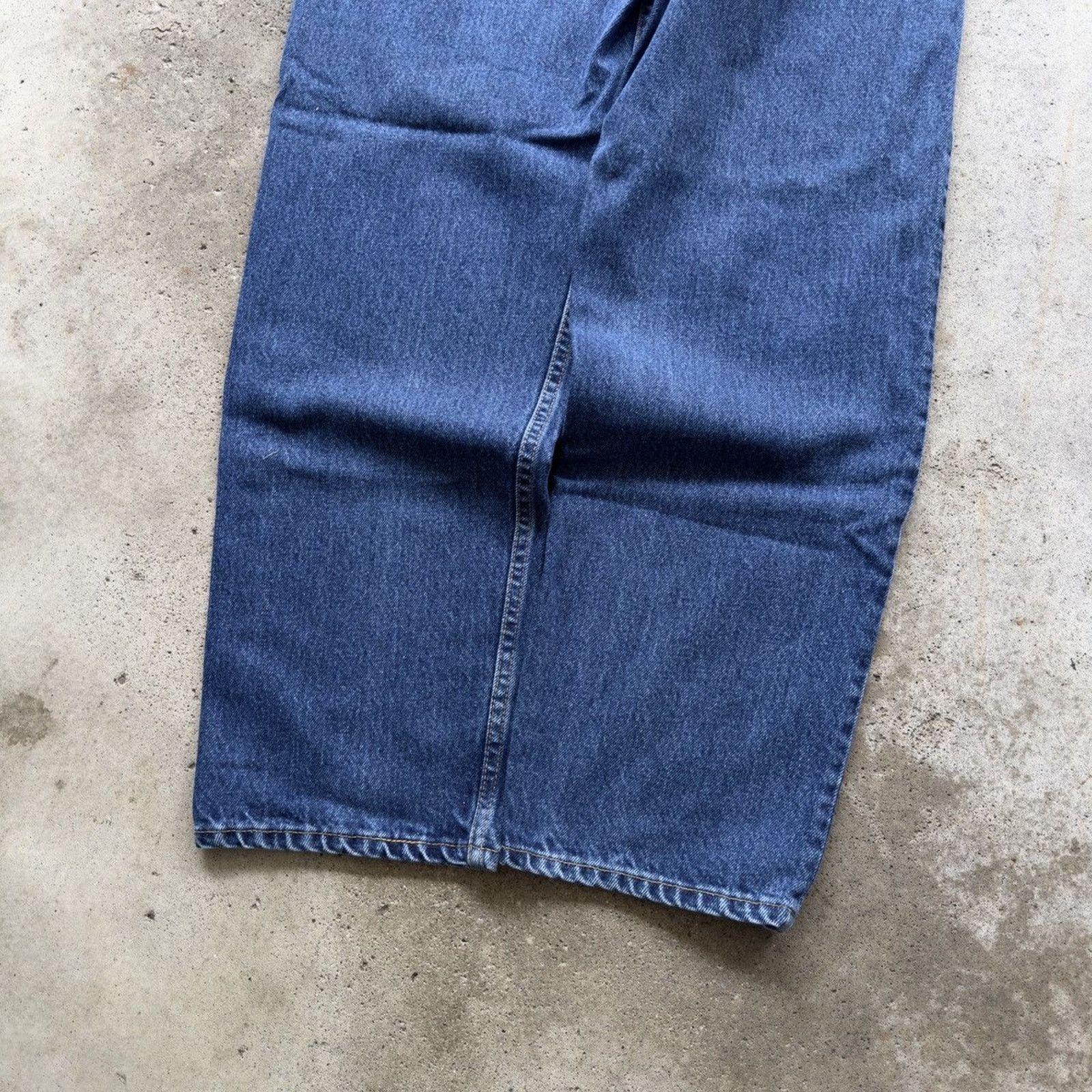 Vintage Vintage 90s Levi's 550 Made in USA Jeans Dark Wash Size US 33 - 12 Thumbnail