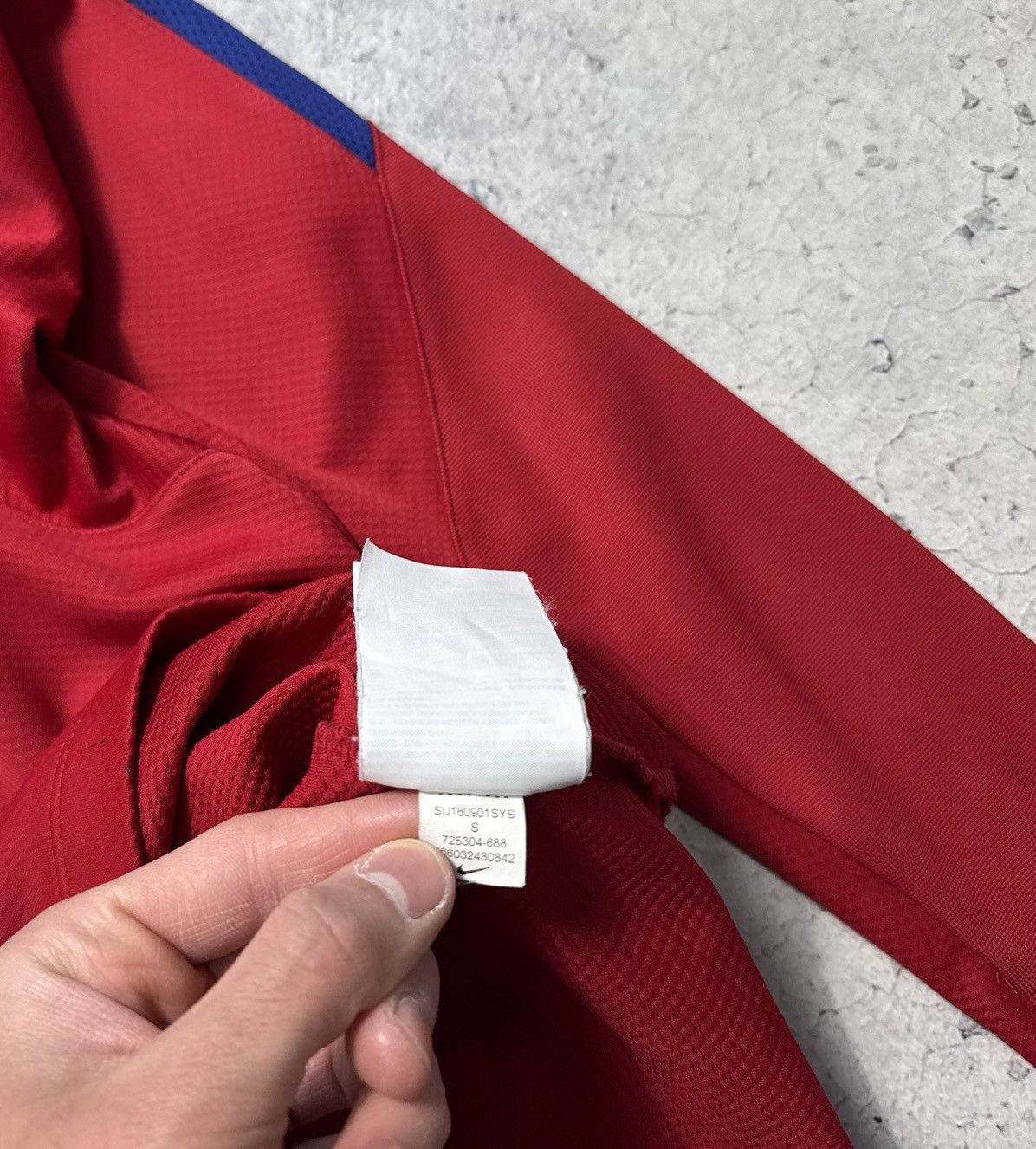 Nike Nike England National Team Soccer Sweatshirt Training Y2K Size US S / EU 44-46 / 1 - 9 Thumbnail