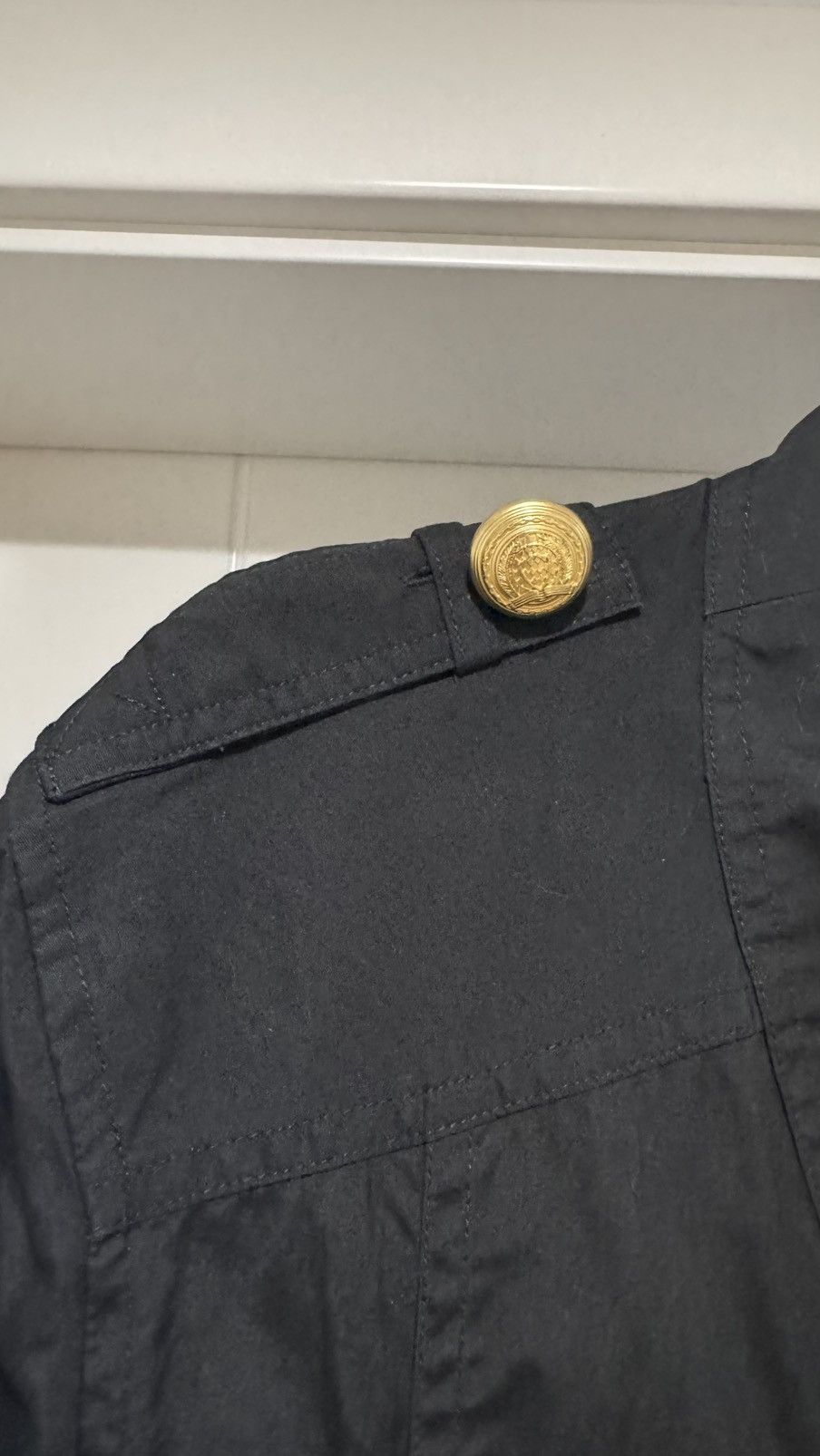 Balmain × H&M Balmain x H&M Double-Breasted Shirt Size US M / EU 48-50 / 2 - 4 Thumbnail