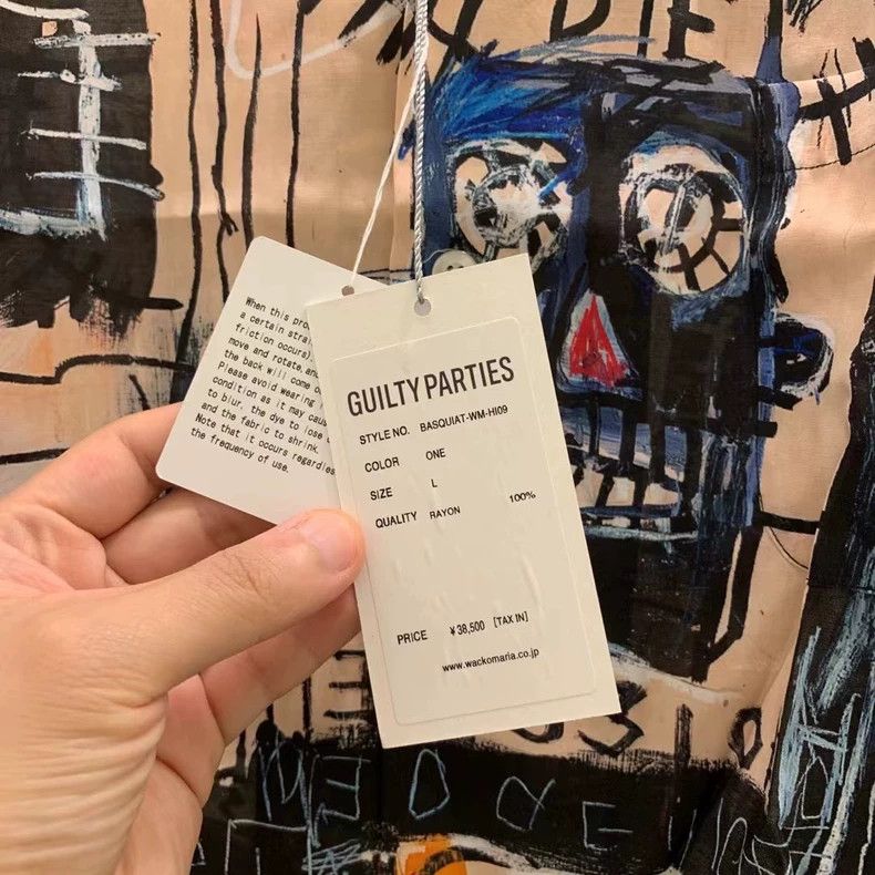 Wacko Maria WACKO MARIA Basquiat Hawaiian shirt 22S clothing Size US L / EU 52-54 / 3 - 6 Thumbnail