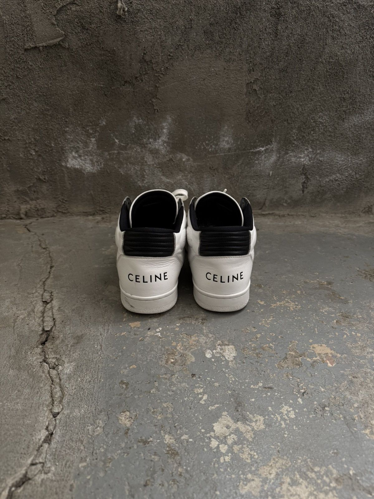 Celine SS22 CT-02 Mid Top Leather Trainer - Hedi Slimane Era Size US 9.5 / EU 42-43 - 4 Thumbnail