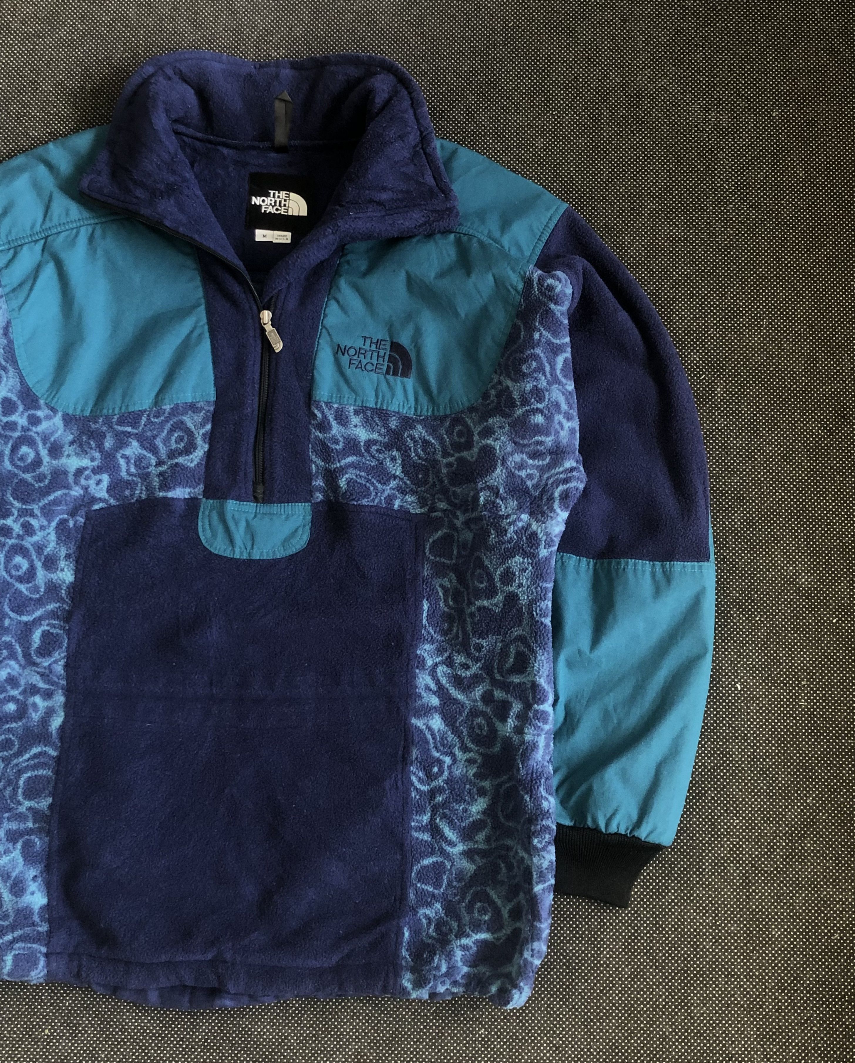 The North Face RARE🔥90’S TNF RAGE MADE IN USA HALFZIPPER FLEECE PULLOVER Size US XL / EU 56 / 4 - 3 Thumbnail