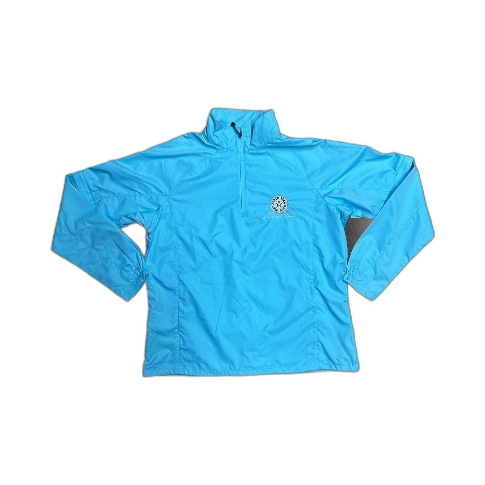 Nike Nike Women's Golf Jacket Windbreaker Shirt Hybrid Teal Size Size US L / EU 52-54 / 3 - 7 Thumbnail