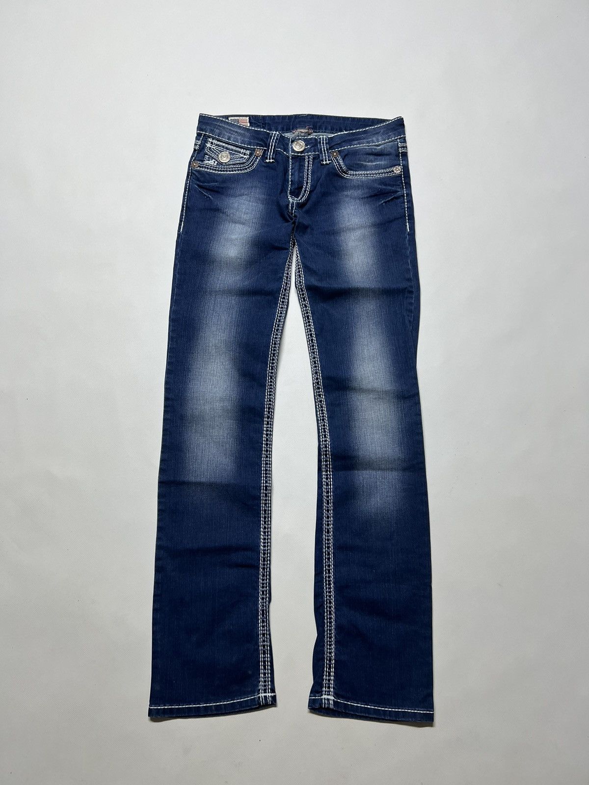 True Religion × Vintage Vintage Y2k True Religion 💙 Billy Super Denim Jeans 00’s Size 34" / US 12 / IT 48 - 2 Thumbnail