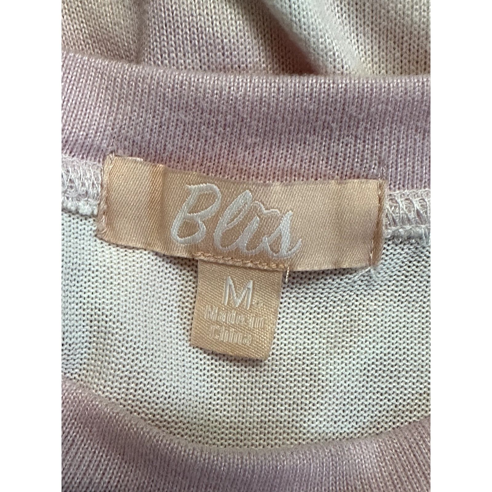 Other Blis Top Crew Neck Long Sleeves Tie-Dye Pink/White M NWOT Size M / US 6-8 / IT 42-44 - 9 Thumbnail