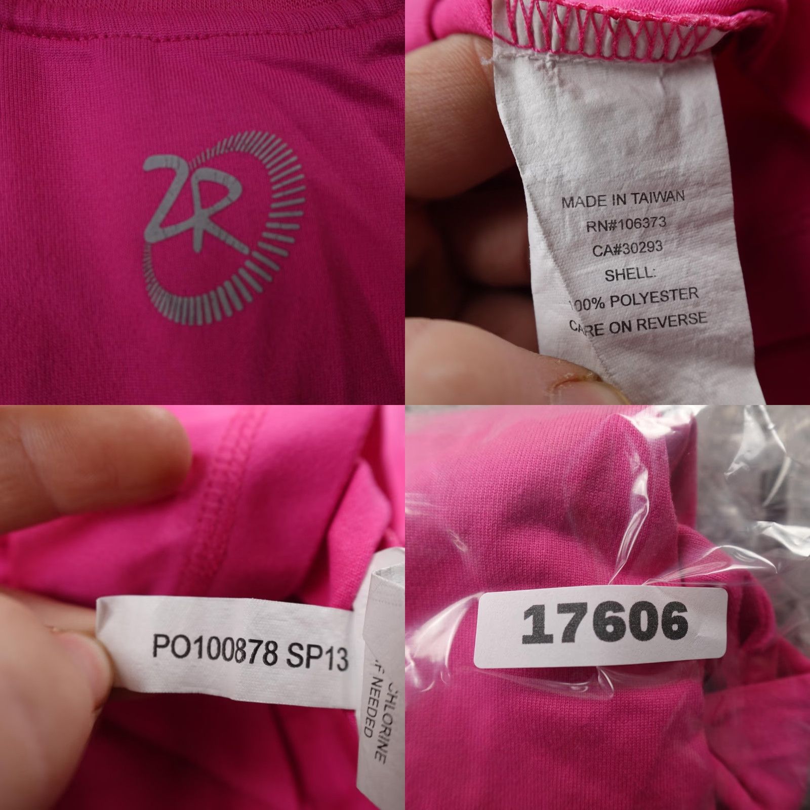 Vintage Zero Restriction Pullover Womens S Pink Performance 1/4 Zip Golf Top Stretch Size S / US 4 / IT 40 - 8 Thumbnail