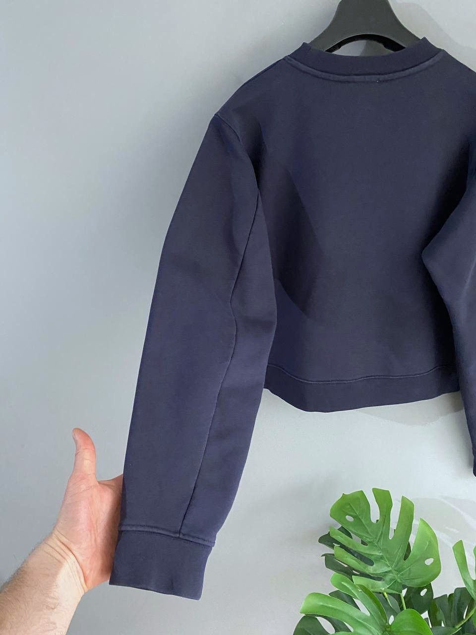 Acne Studios Acne Studios Women's Blue Shortened Sweatshirt, Size M Size M / US 6-8 / IT 42-44 - 11 Thumbnail