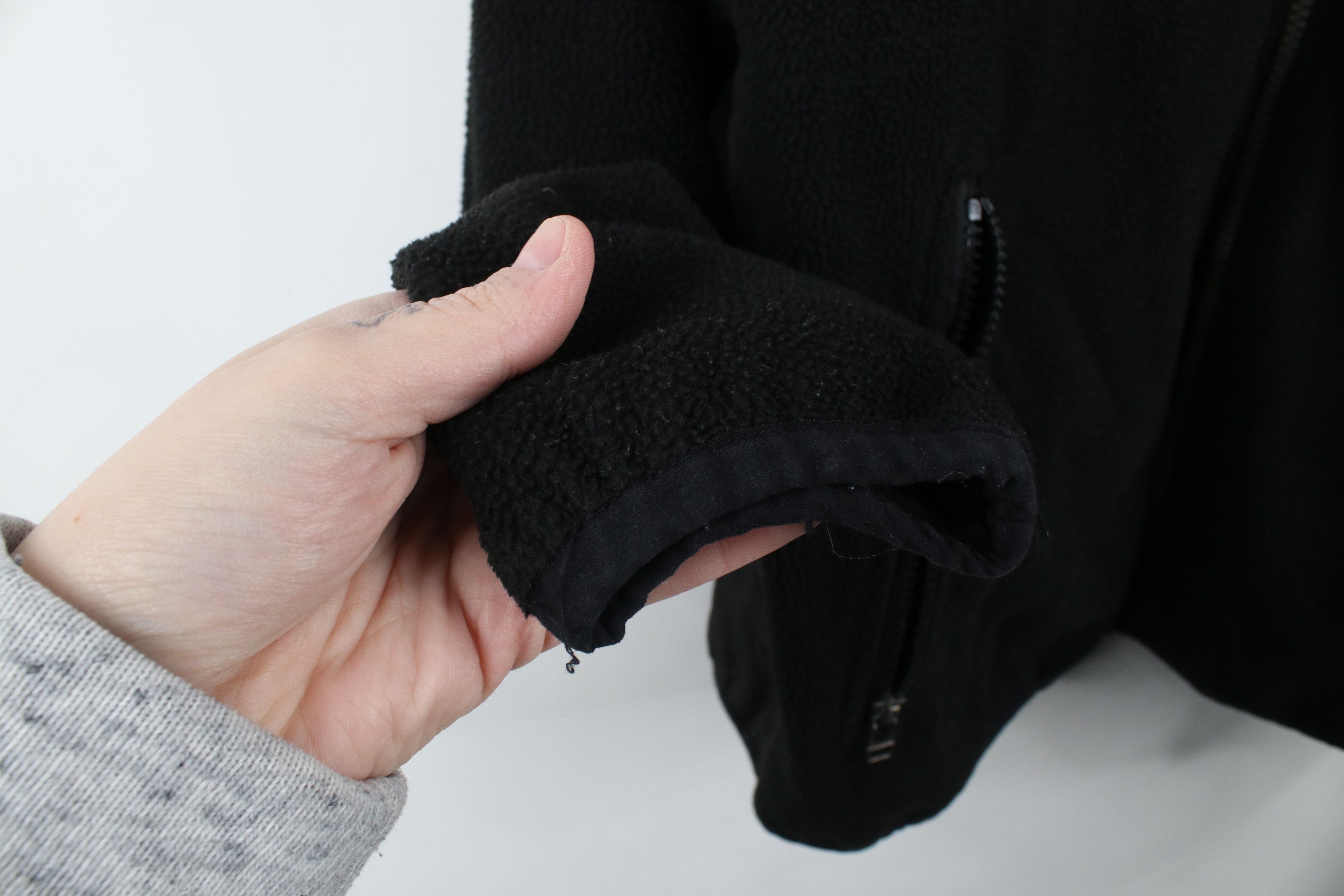 Spyder × Vintage Vintage Spyder Spell Out Full Zip Fleece Jacket Black Size US M / EU 48-50 / 2 - 6 Thumbnail