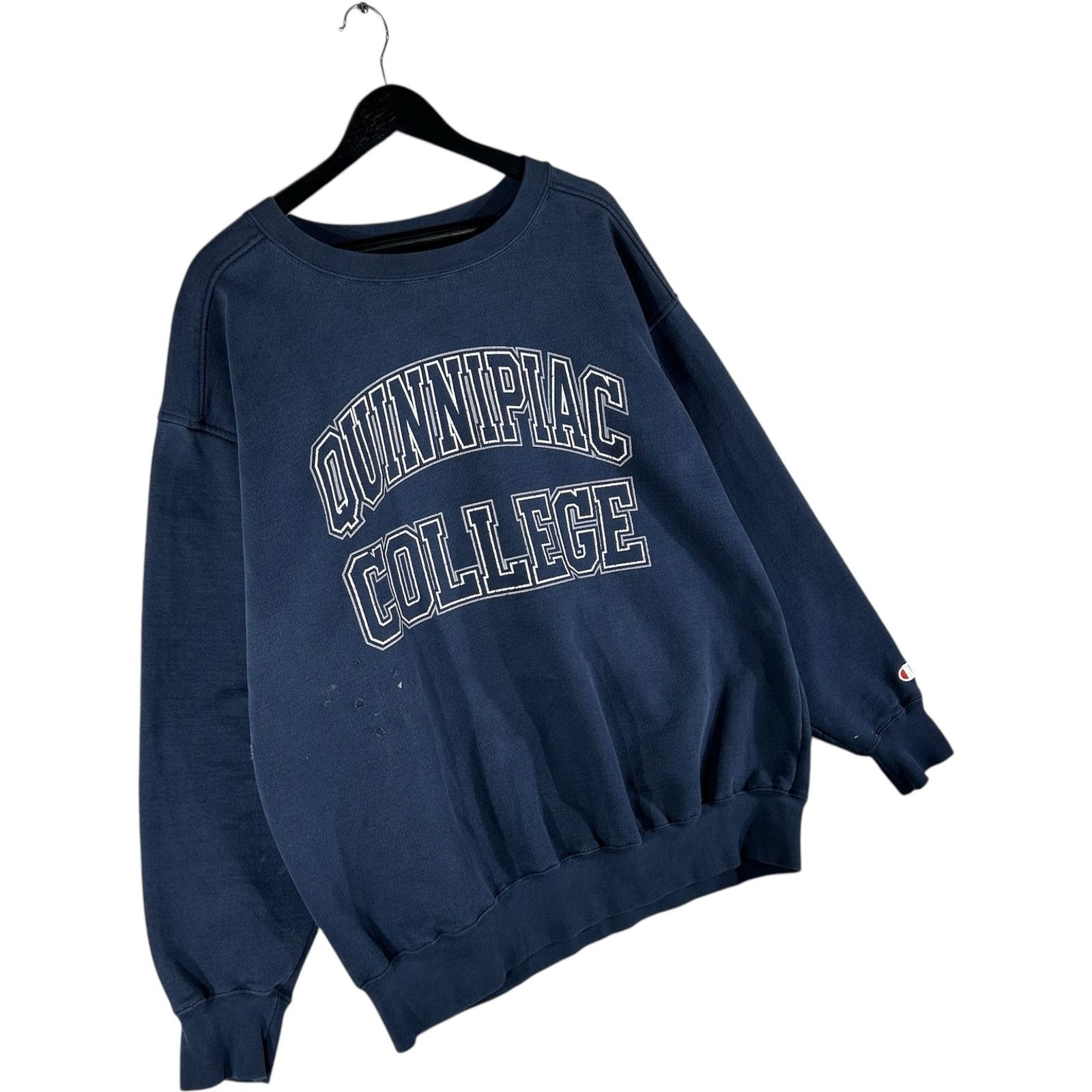Champion Vintage Champion Quinnipiac College Spellout Crewneck XL Size US XL / EU 56 / 4 - 4 Thumbnail