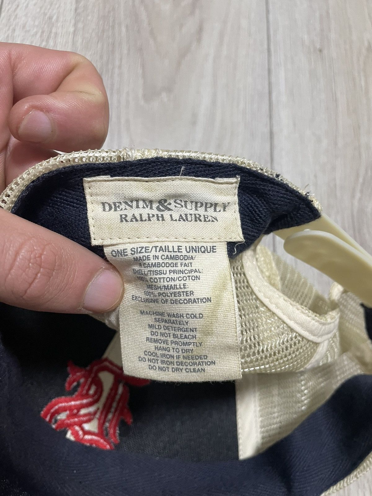 Denim & Supply Ralph Lauren Denim & Supply Ralph Lauren Vintage Trucker Cap Hat Size ONE SIZE - 10 Thumbnail
