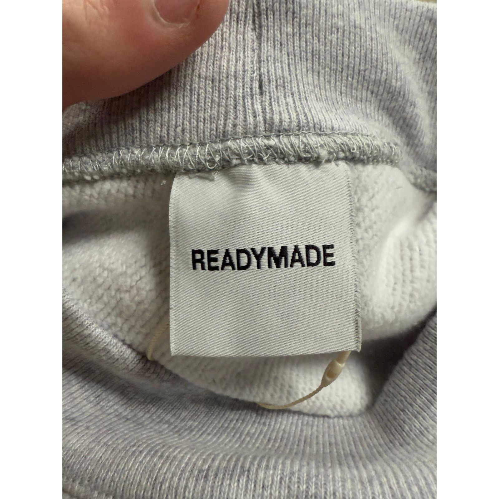 READYMADE Ready Made Creweck Grey New Medium With Tags Size US M / EU 48-50 / 2 - 3 Thumbnail