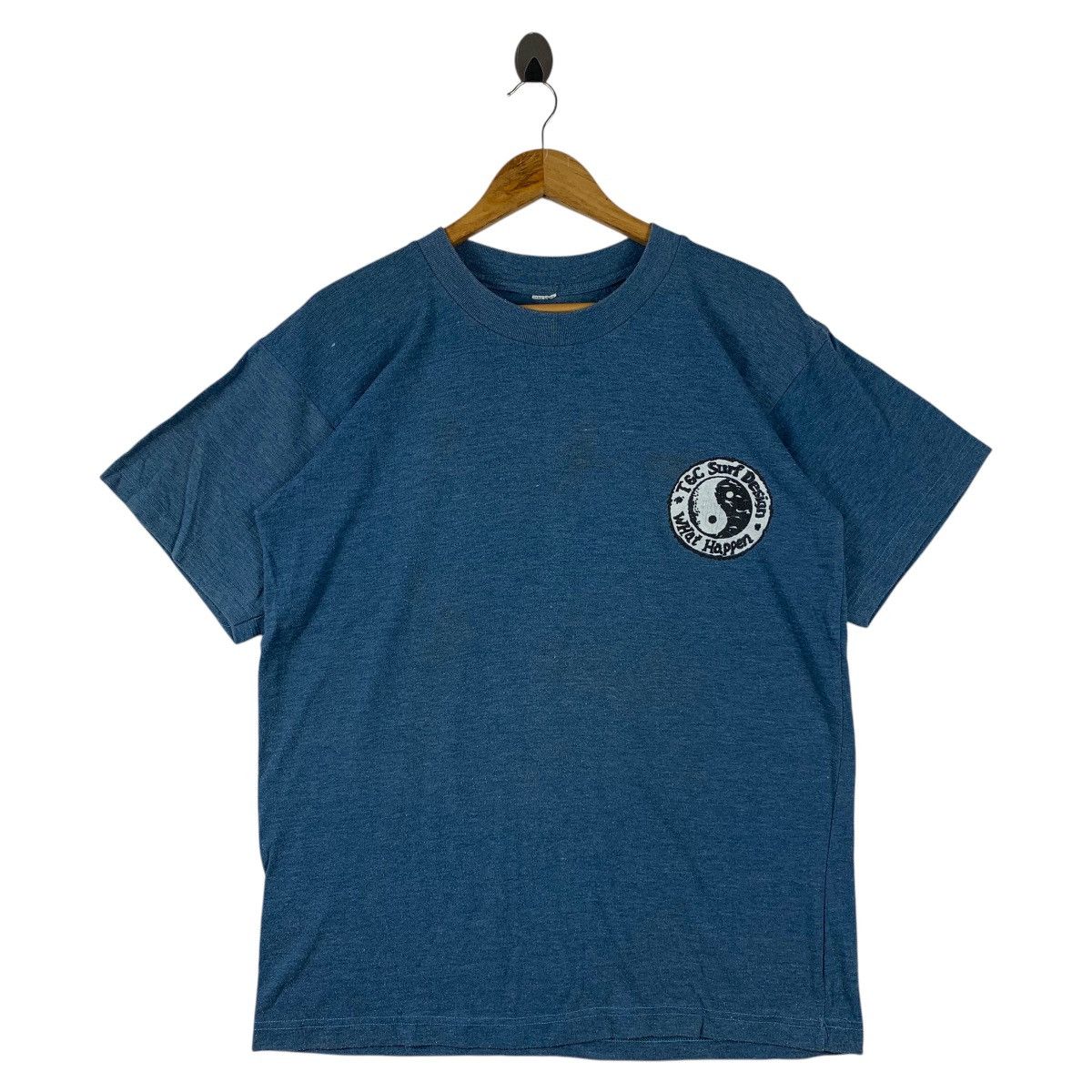 Other Vintage 90s TOWN & COUNTRY big back hit Surfing tee Size US M / EU 48-50 / 2 - 2 Thumbnail