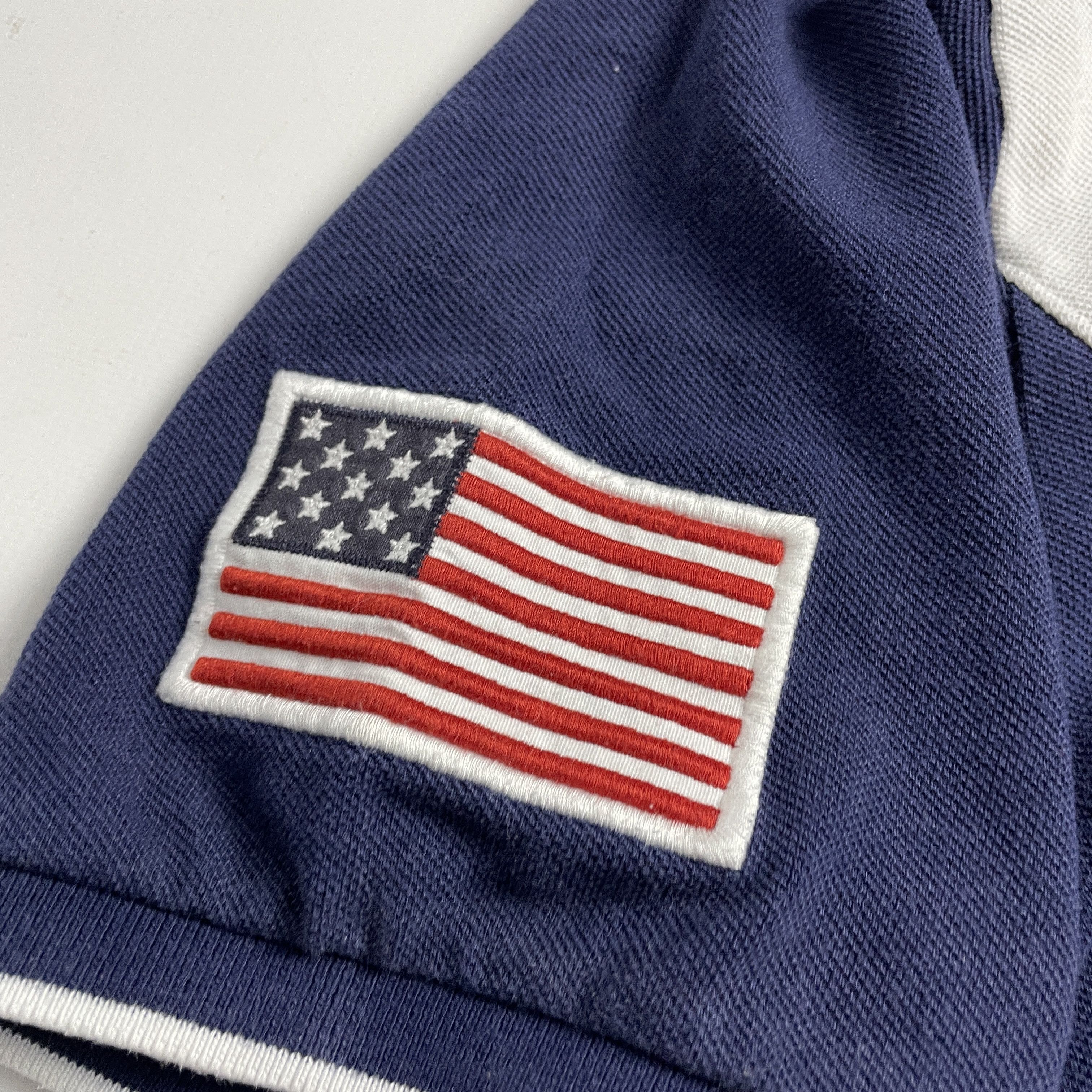 Polo Ralph Lauren × Vintage Polo Ralph Lauren USA Vintage FAMOUS DEX Style Polo T Shirt Size US S / EU 44-46 / 1 - 3 Thumbnail