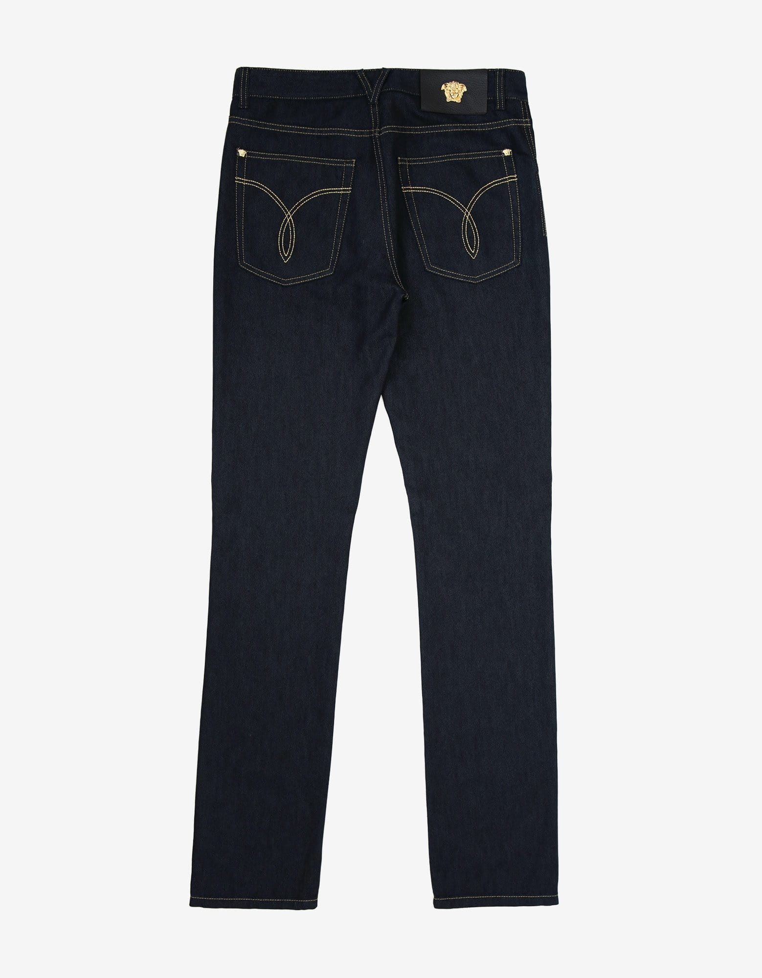 Versace Versace Indigo Dye Denim Jeans Size US 30 / EU 46 - 2 Thumbnail