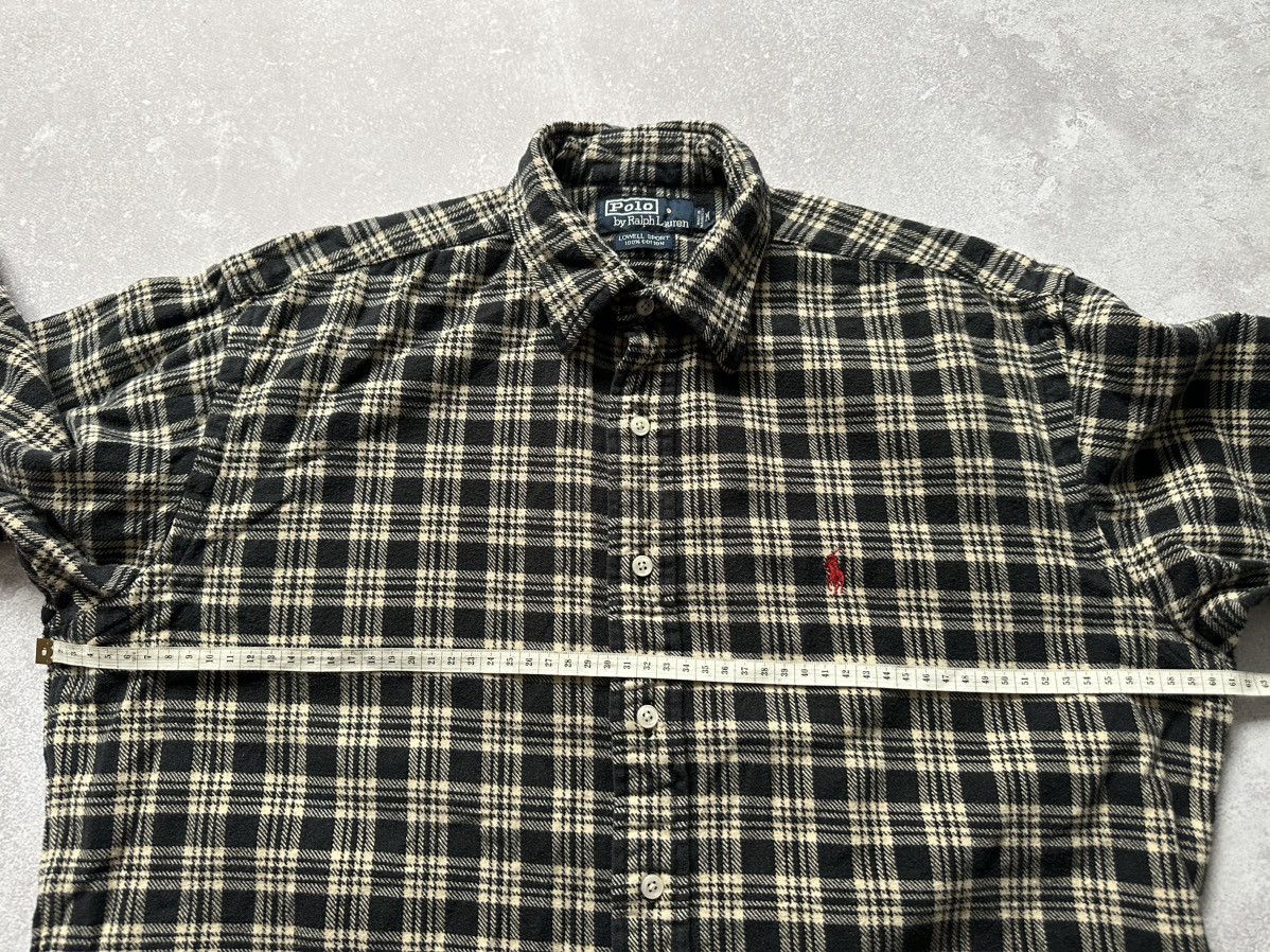Polo Ralph Lauren × Vintage Polo Ralph Lauren Lowell Sport Button Up Plaid Flannel M Size US M / EU 48-50 / 2 - 7 Thumbnail