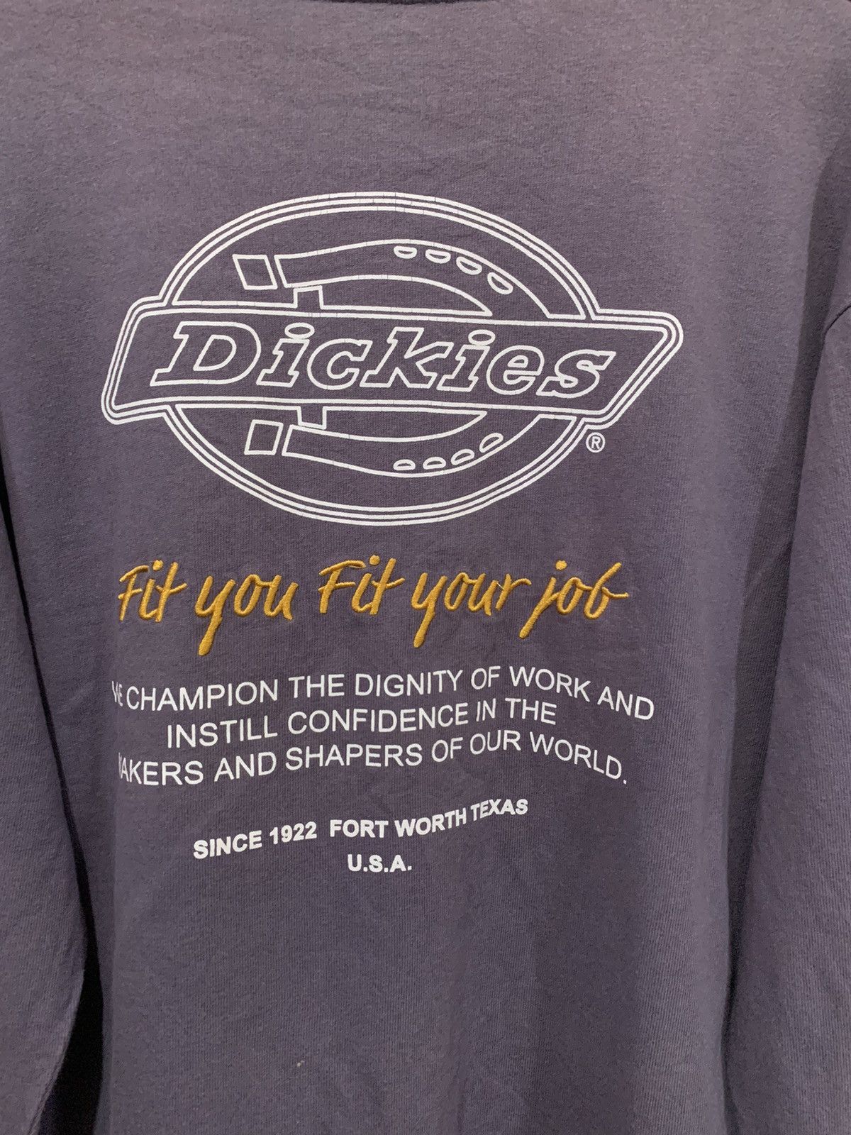 Dickies Purple dickies long sleeve Size US XL / EU 56 / 4 - 7 Thumbnail