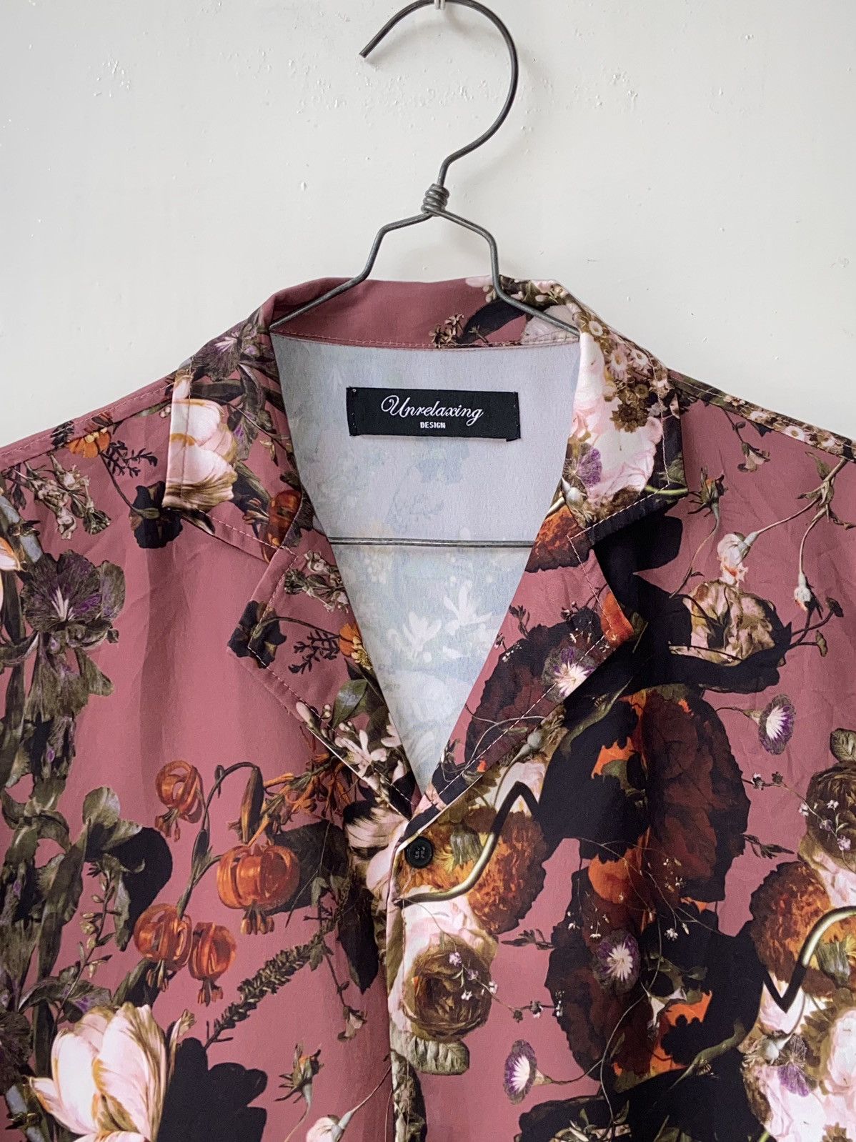 Designer × Japanese Brand UNRELAXING DESIGN Flowers Motive Shirt Size US XXL / EU 58 / 5 - 4 Thumbnail