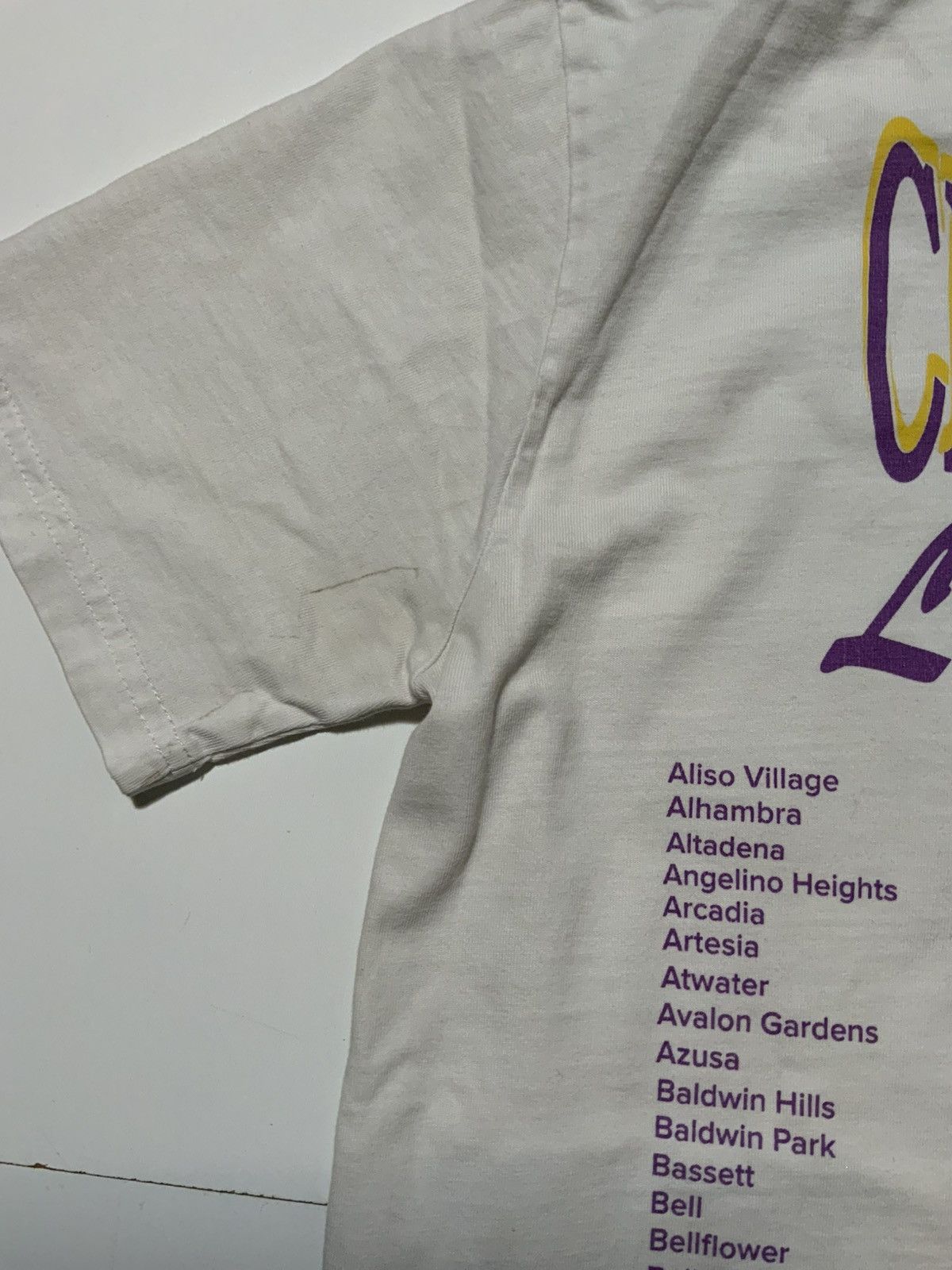 Born X Raised × NBA Born X Raised Los Angeles Lakers Champions Basketball TShirt Size US S / EU 44-46 / 1 - 13 Thumbnail