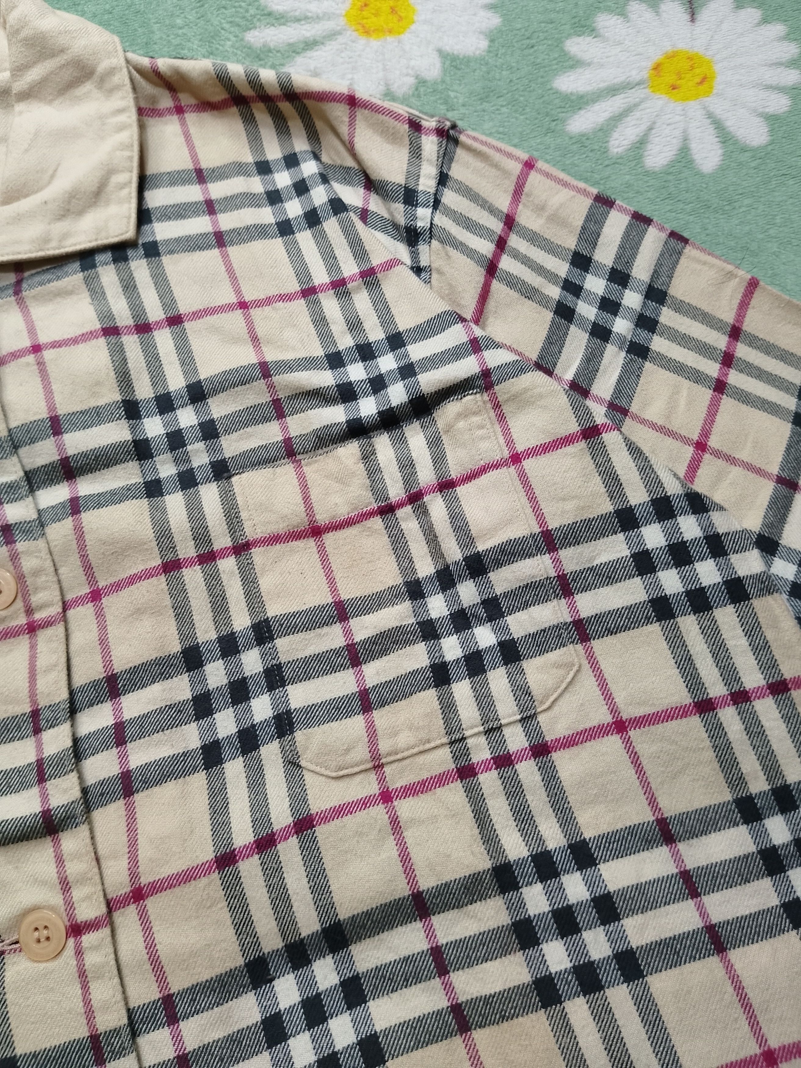 Burberry × Vintage Vintage Burberry London Nova Check Shirt Size US M / EU 48-50 / 2 - 8 Thumbnail