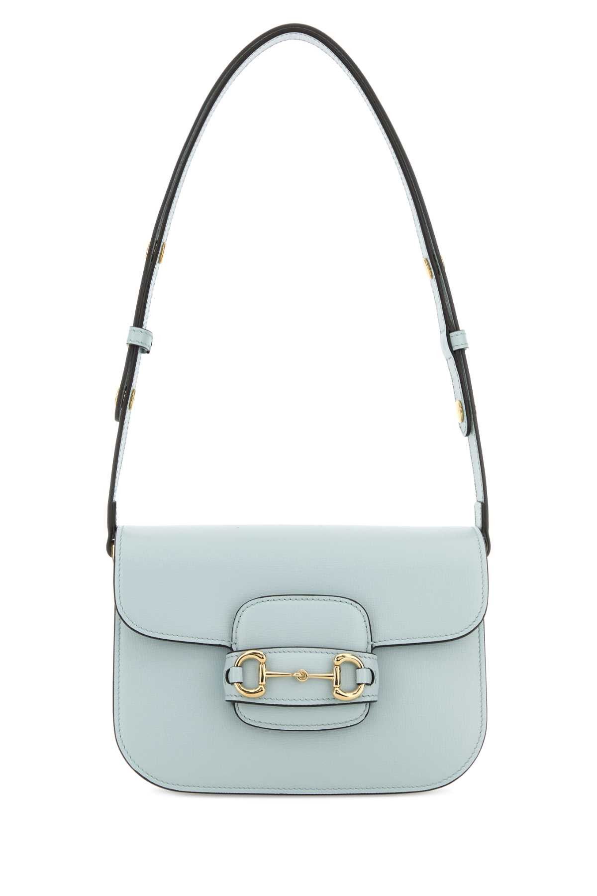 Gucci Pastel Light Blue Small Gucci Horsebit 1955 Shoulder Bag Size ONE SIZE - 1 Thumbnail