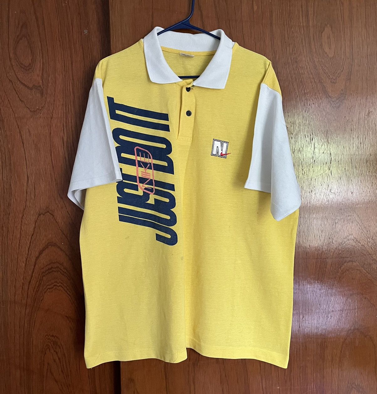 Nike Nike 90´s Polo Button Shirt Size US L / EU 52-54 / 3 - 1 Thumbnail
