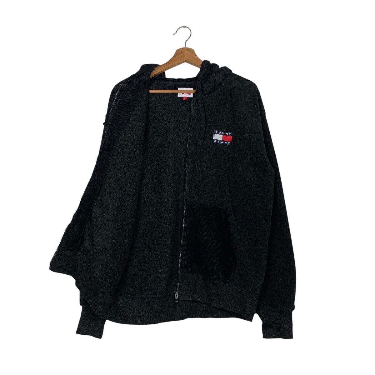Tommy Hilfiger TOMMY JEANS Embroidery Logo Zipper Hoodies #1591-C71 Size US M / EU 48-50 / 2 - 8 Thumbnail