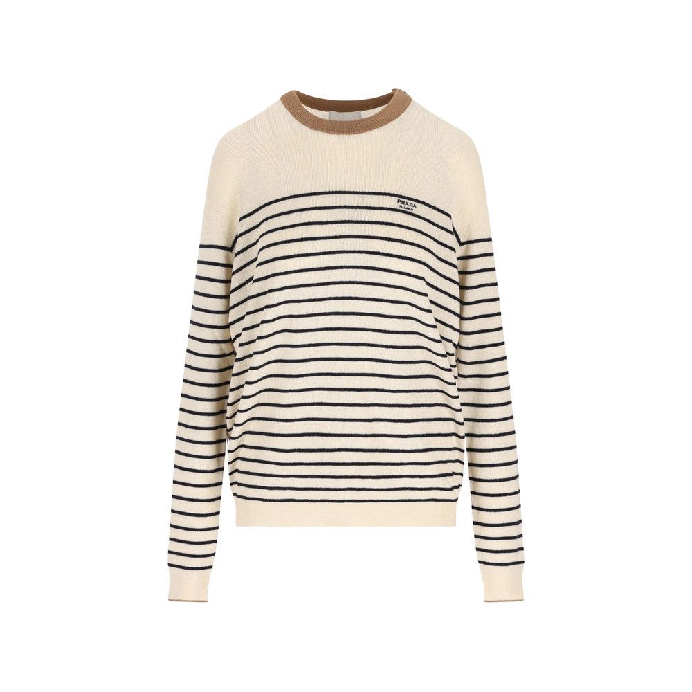 Prada Prada NEUTRALS Sweaters & Knitwear - Jumpers Size US L / EU 52-54 / 3 - 1 Thumbnail