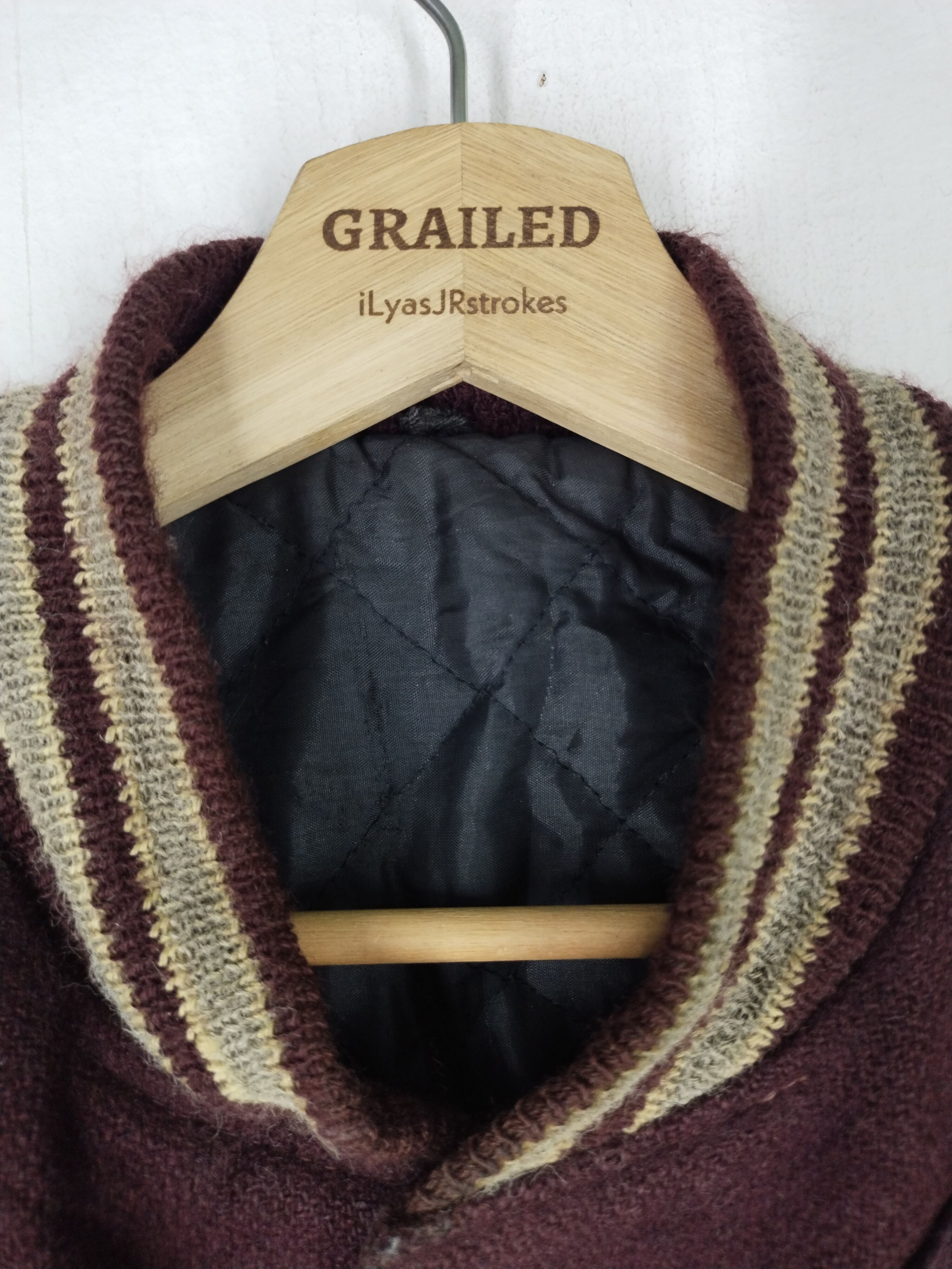 Vintage Rare Vintage Hagel Park Varsity Leather Wool Jacket Size US L / EU 52-54 / 3 - 16 Thumbnail