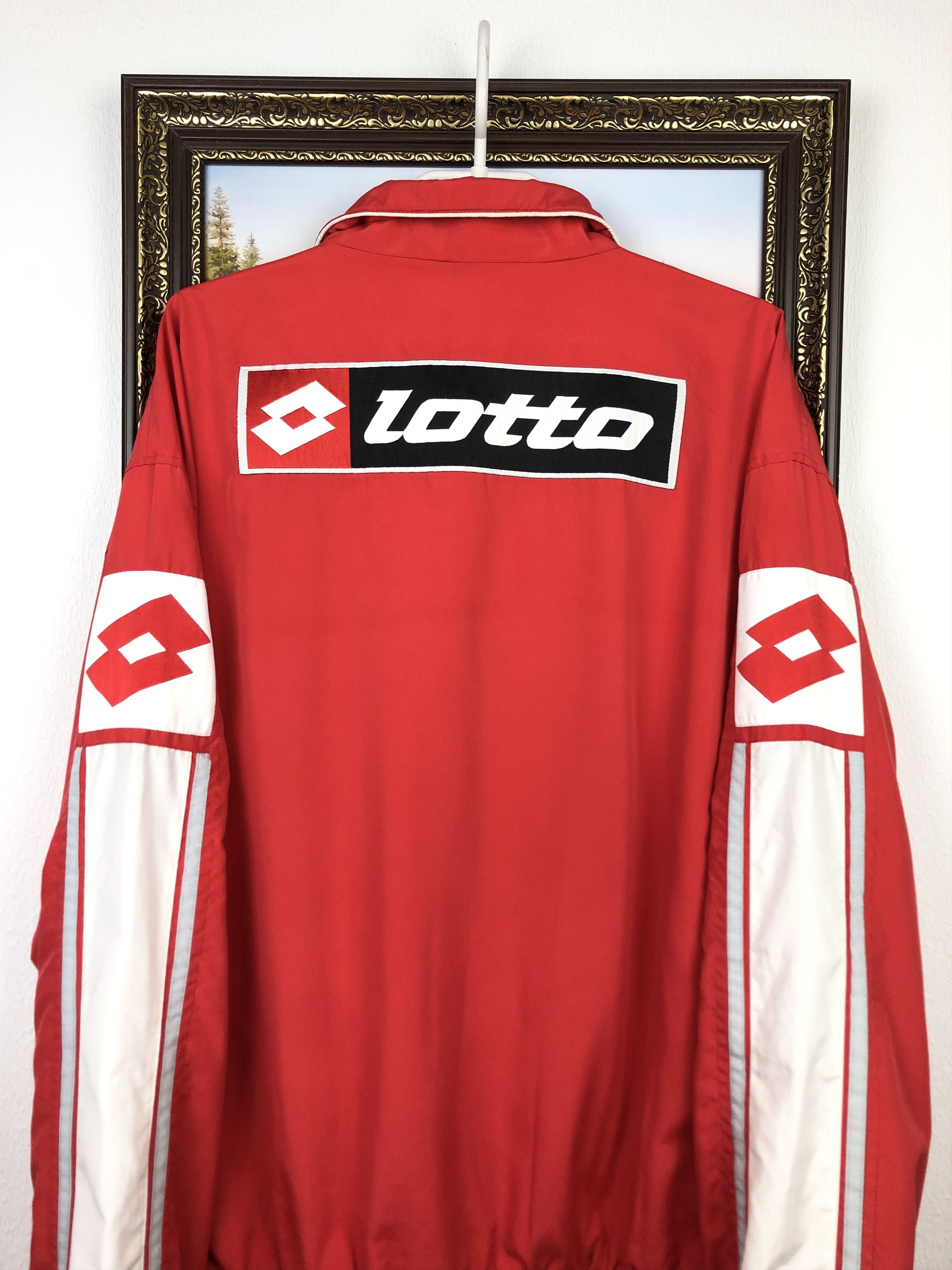 Lotto Sport Vintage Dynamo Bucharest Bucuresti Football Jacket Soccer Size US XL / EU 56 / 4 - 12 Thumbnail