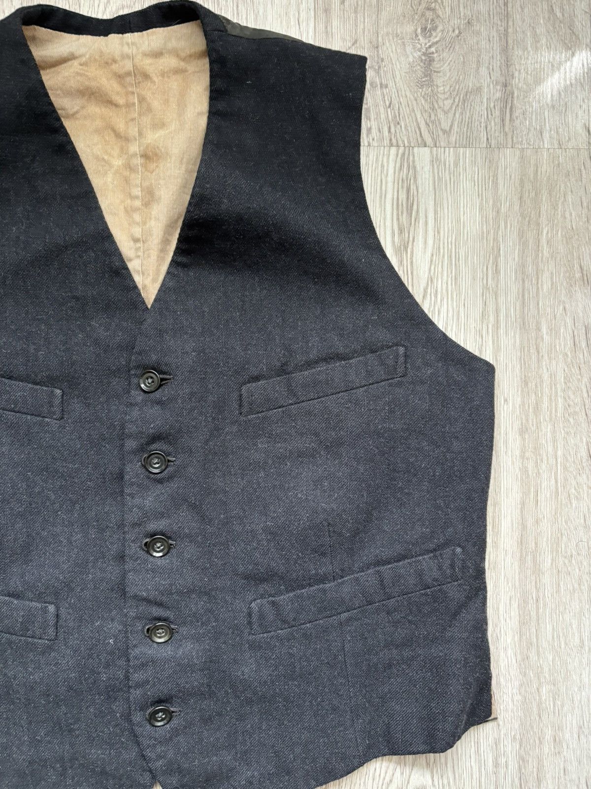 Japanese Brand Vintage Sakurai Tailor Nagoya Bespoke Vest 1960s Japan Size US S / EU 44-46 / 1 - 5 Thumbnail
