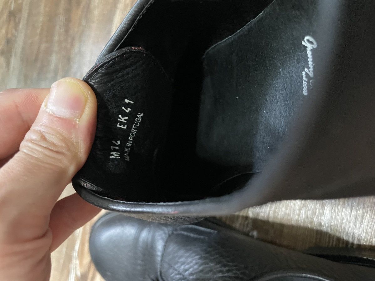 Opening Ceremony M14 Zip Up Leather Black Derby Oxford 41 9.5 MMM Style Size US 9.5 / EU 42-43 - 8 Thumbnail