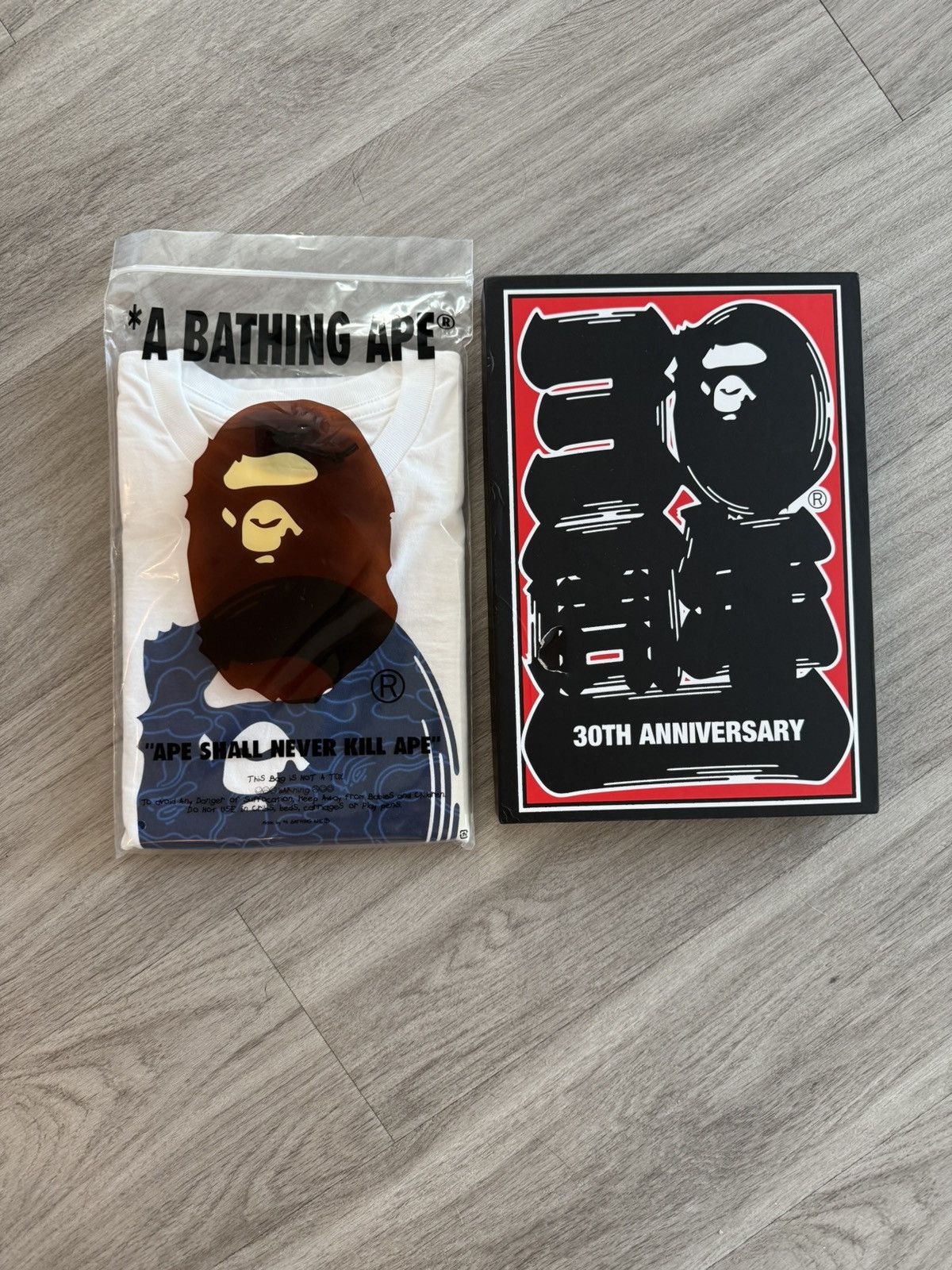 Bape Bape ape head tee Size US S / EU 44-46 / 1 - 15 Thumbnail