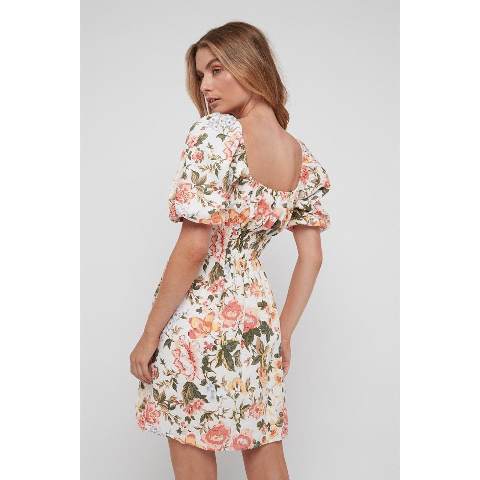 FAITHFULL Faithful the Brand Women's Nikoleta Teatro Mini Dress US 4 Size S / US 4 / IT 40 - 2 Thumbnail