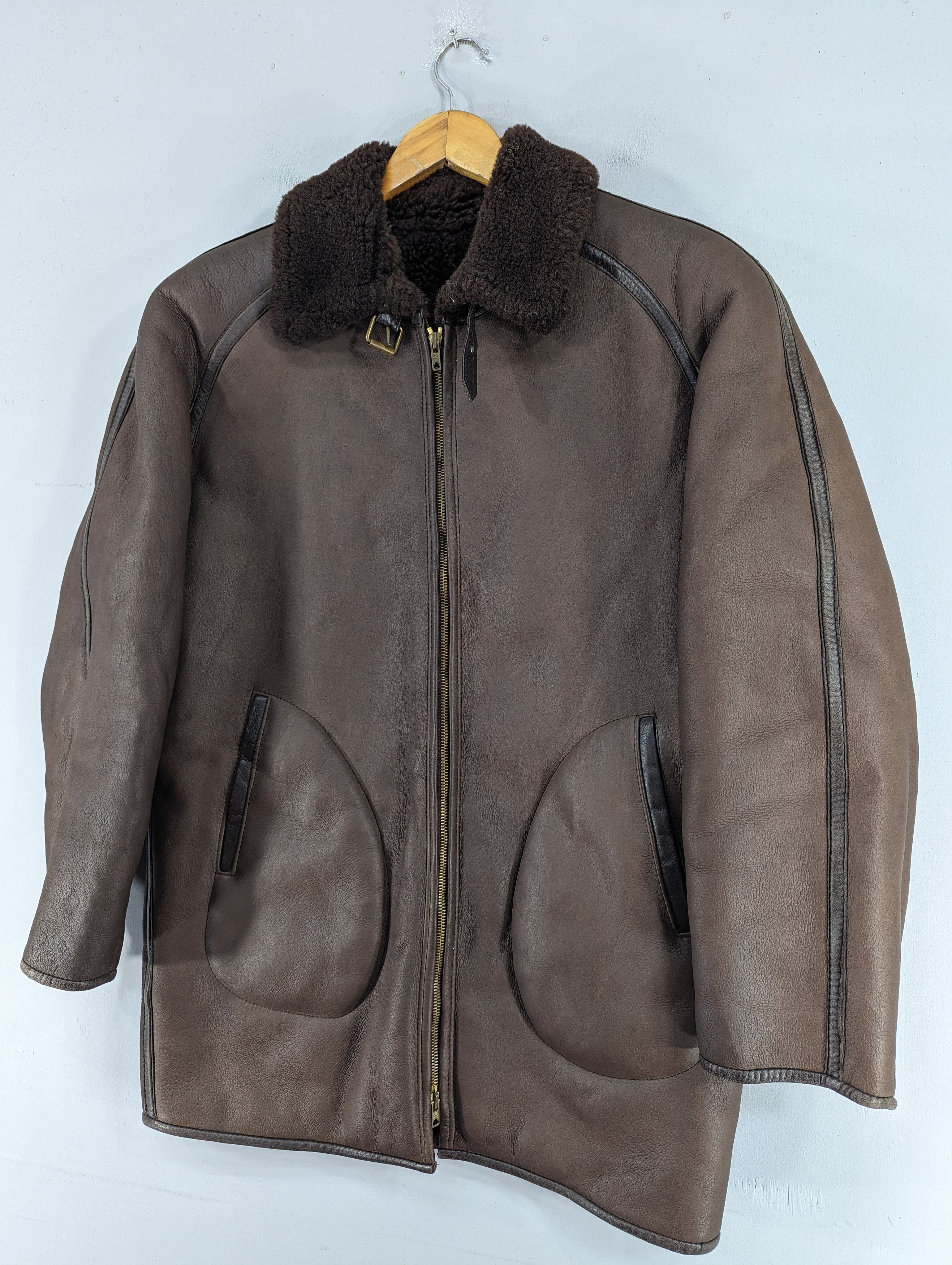 Kenzo Vintage Kenzo Paris Shearling Sherpa Leather Jacket Size US M / EU 48-50 / 2 - 3 Thumbnail